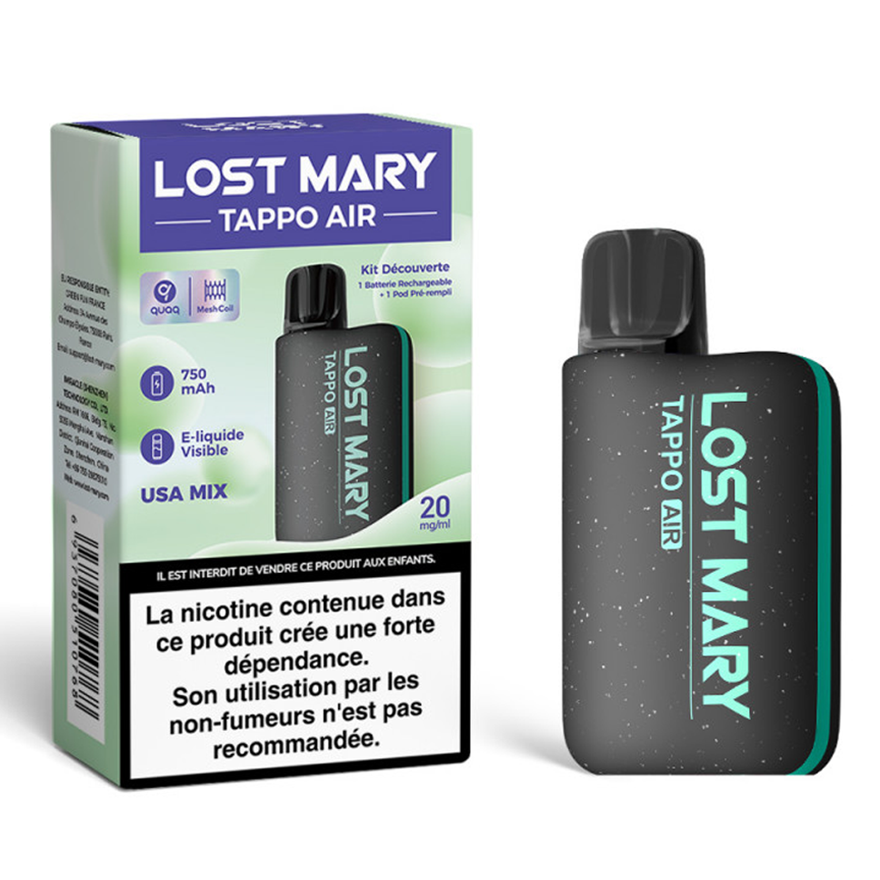 Lost Mary Tappo AIR Kit + 1x USA Mix Pod