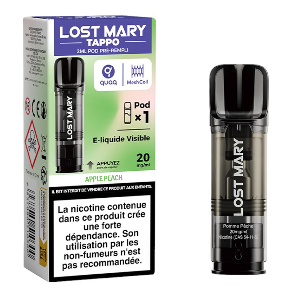 Lost Mary Tappo - Apple Peach 20mg