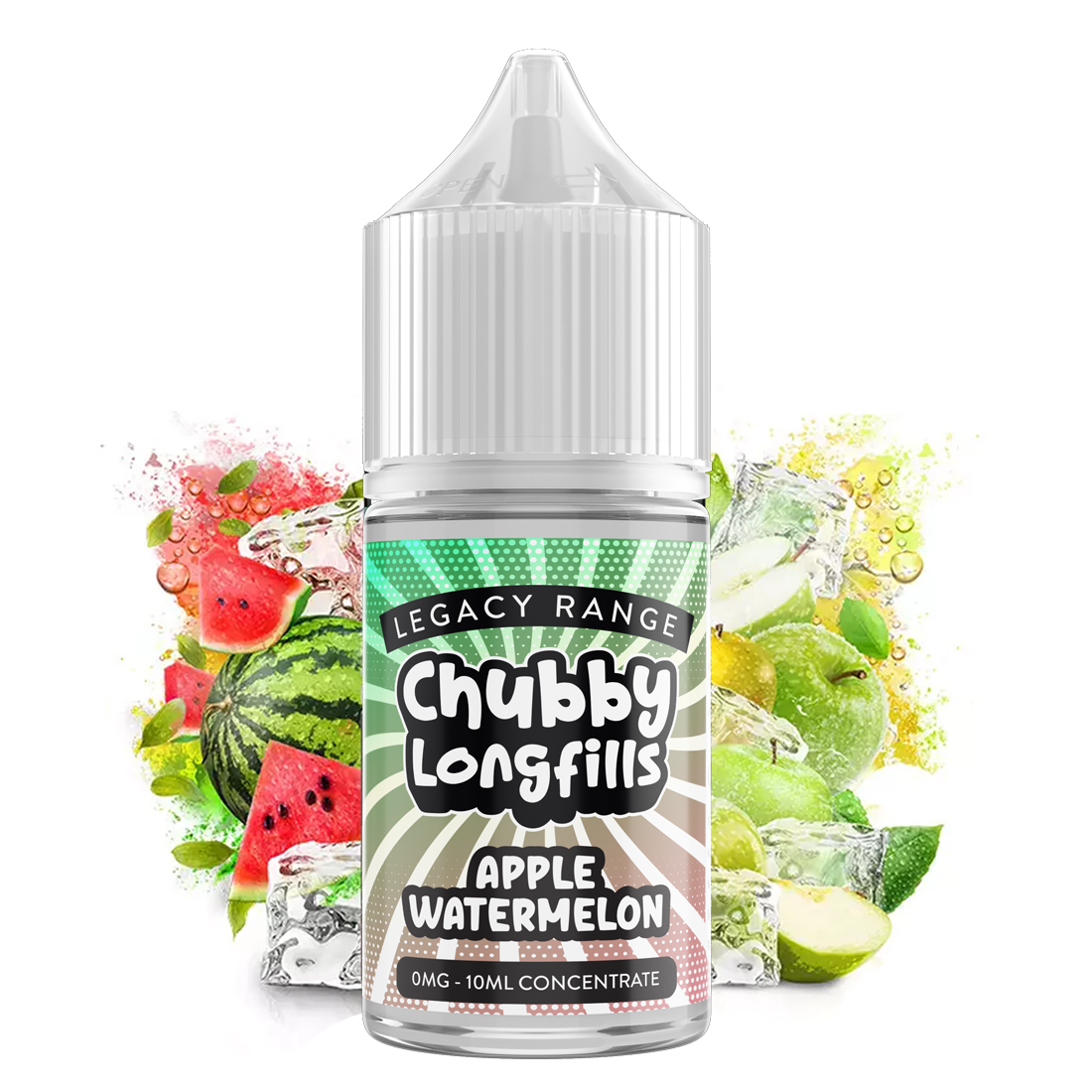 Chubby Longfills - Apple Watermelon 30ml