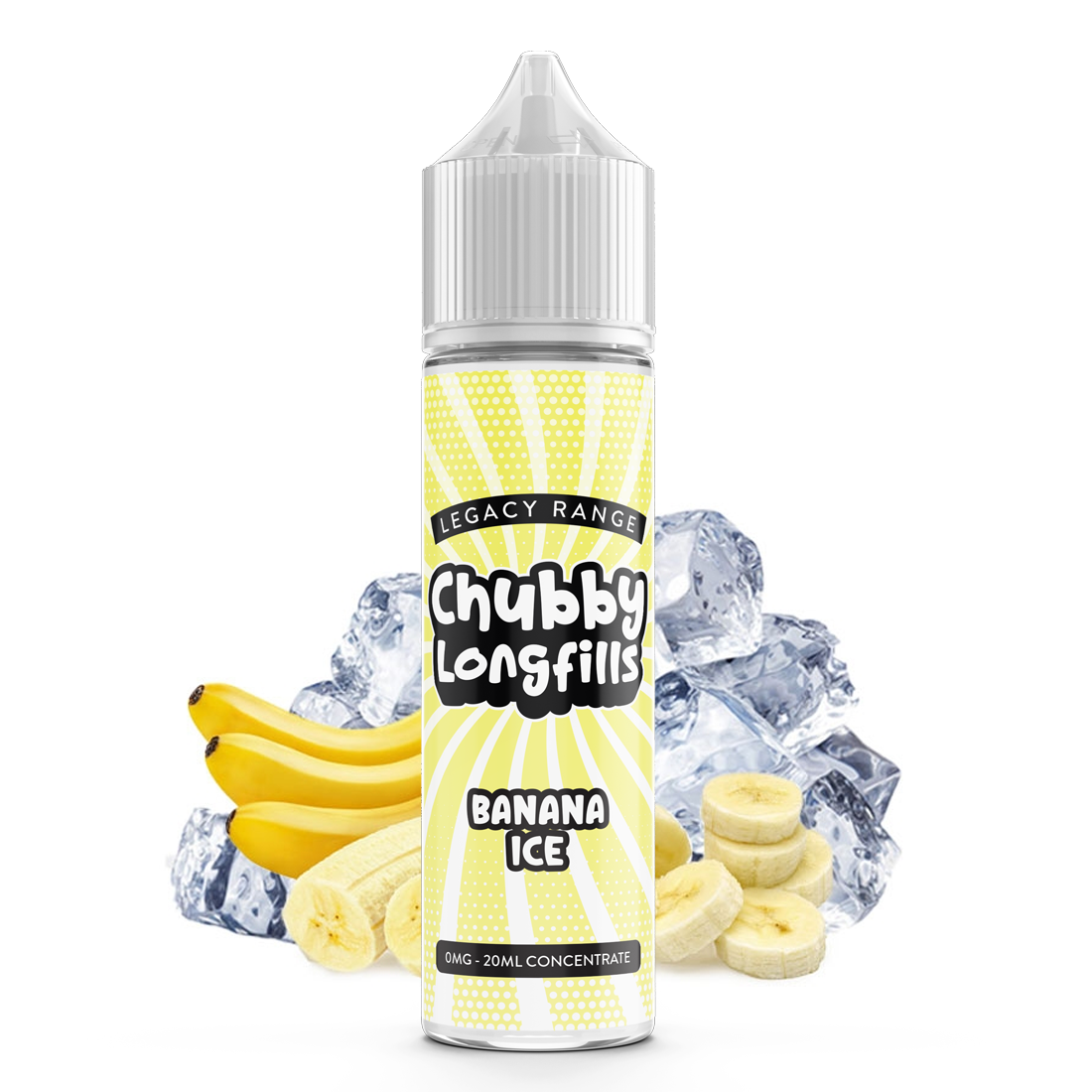 Chubby Longfills - Banana Ice 60ml