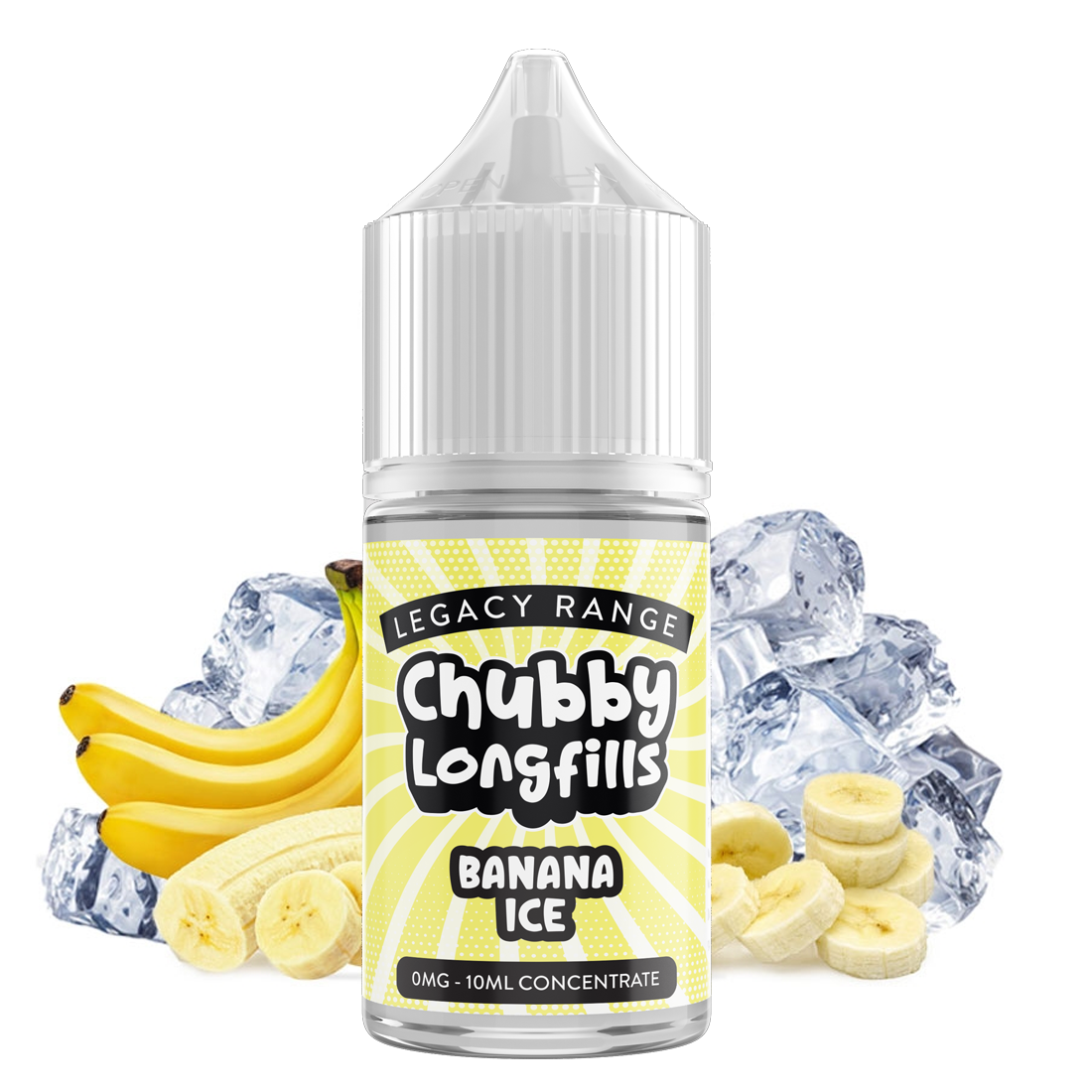 Chubby Longfills - Banana Ice 30ml