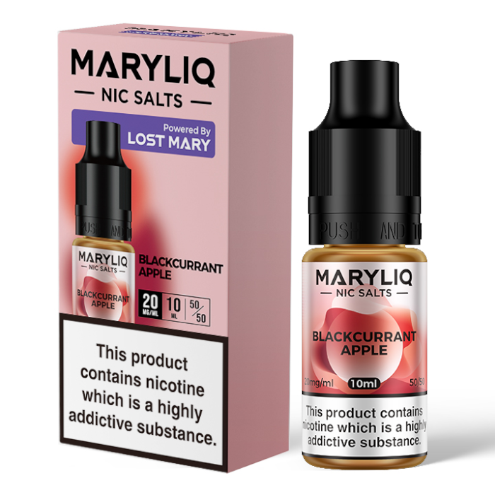 Maryliq - Cassis Pomme 10ml 20mg Sel de Nic