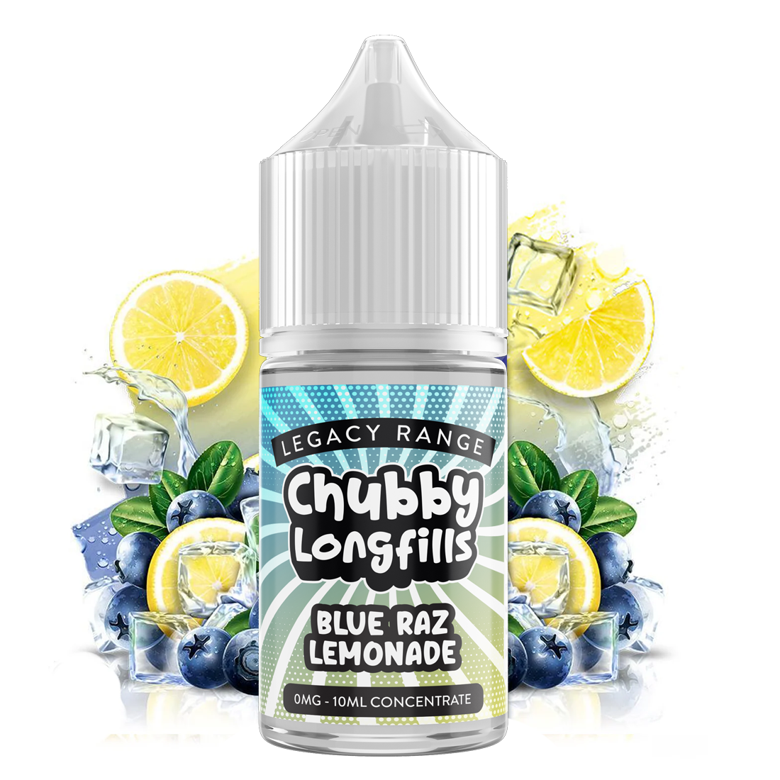 Chubby Longfills - Blue Razz Lemonade 30ml