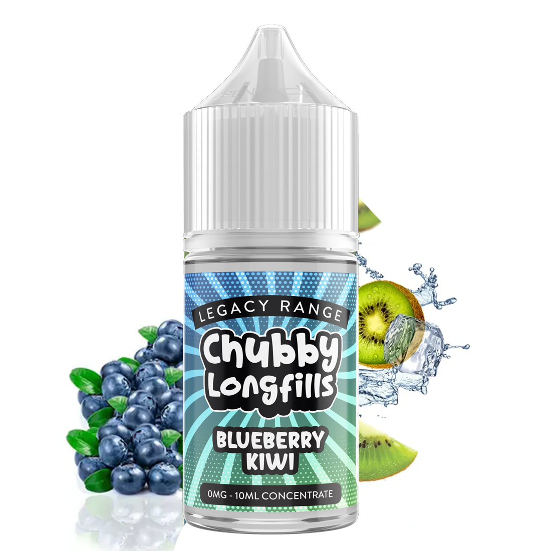 Chubby Longfills - Blueberry Kiwi 30ml