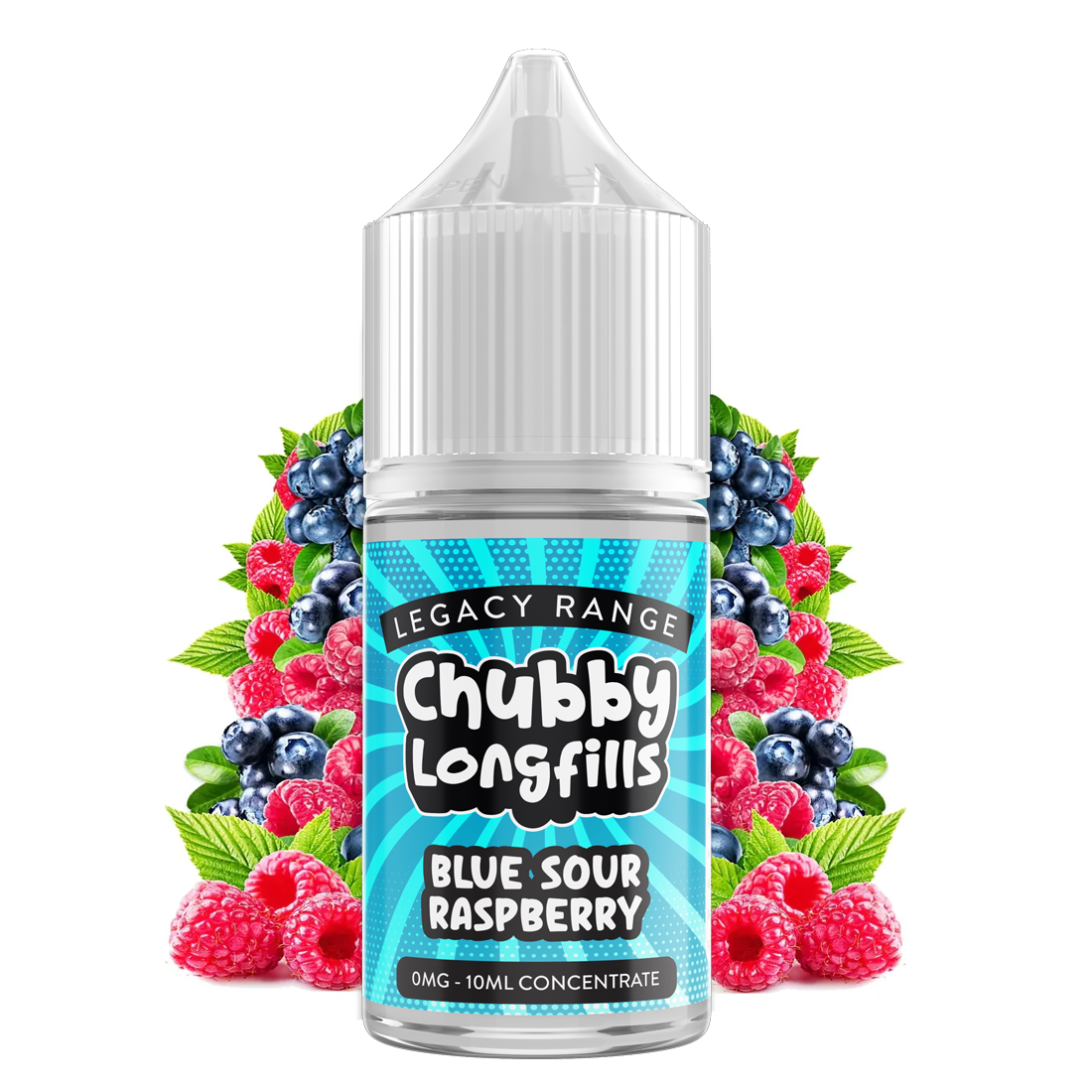 Chubby Longfills - Blueberry Sour Raspberry 30ml