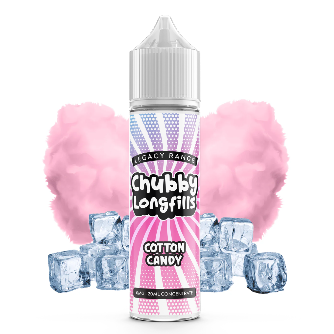 Chubby Longfills - Cotton Candy 60ml