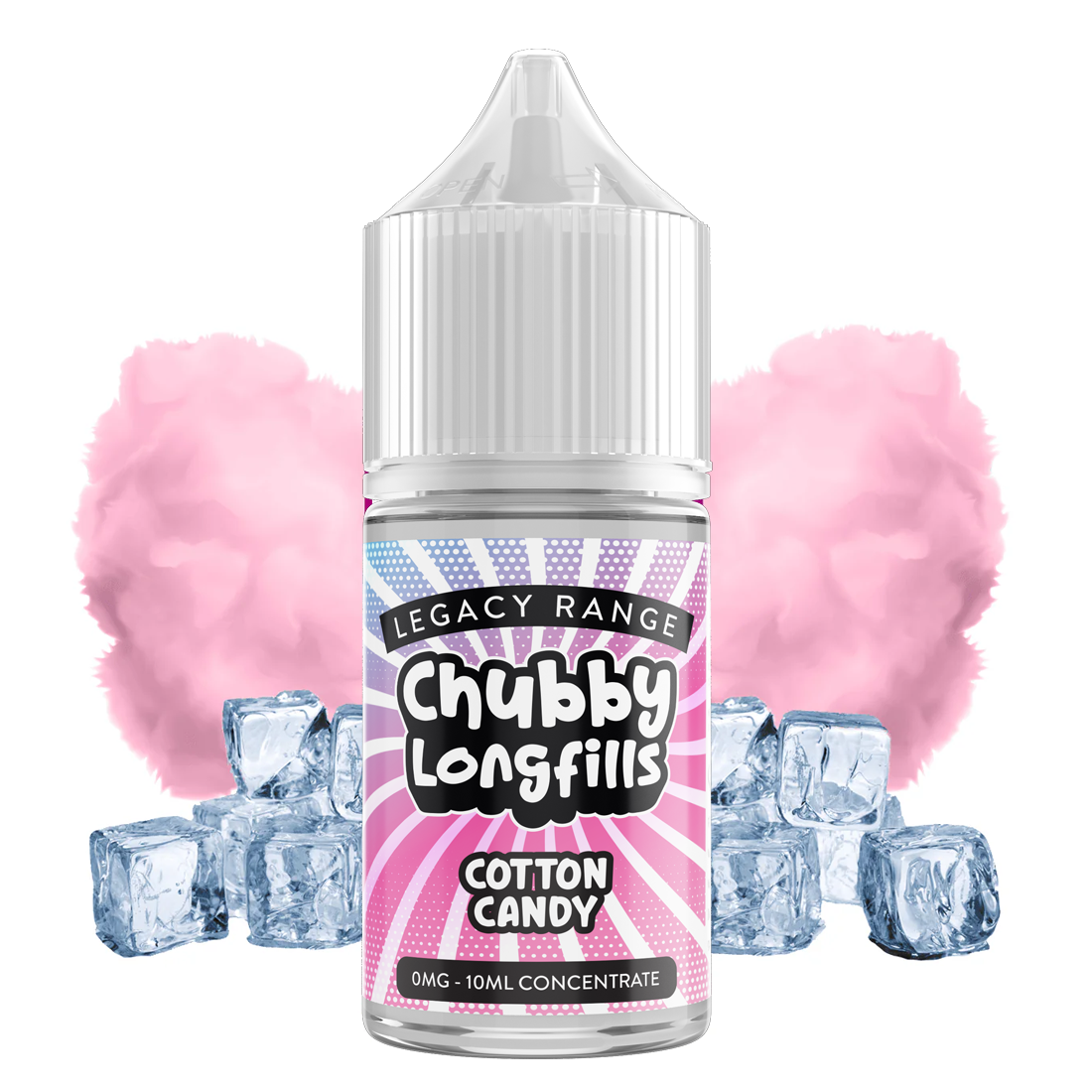 Chubby Longfills - Cotton Candy 30ml