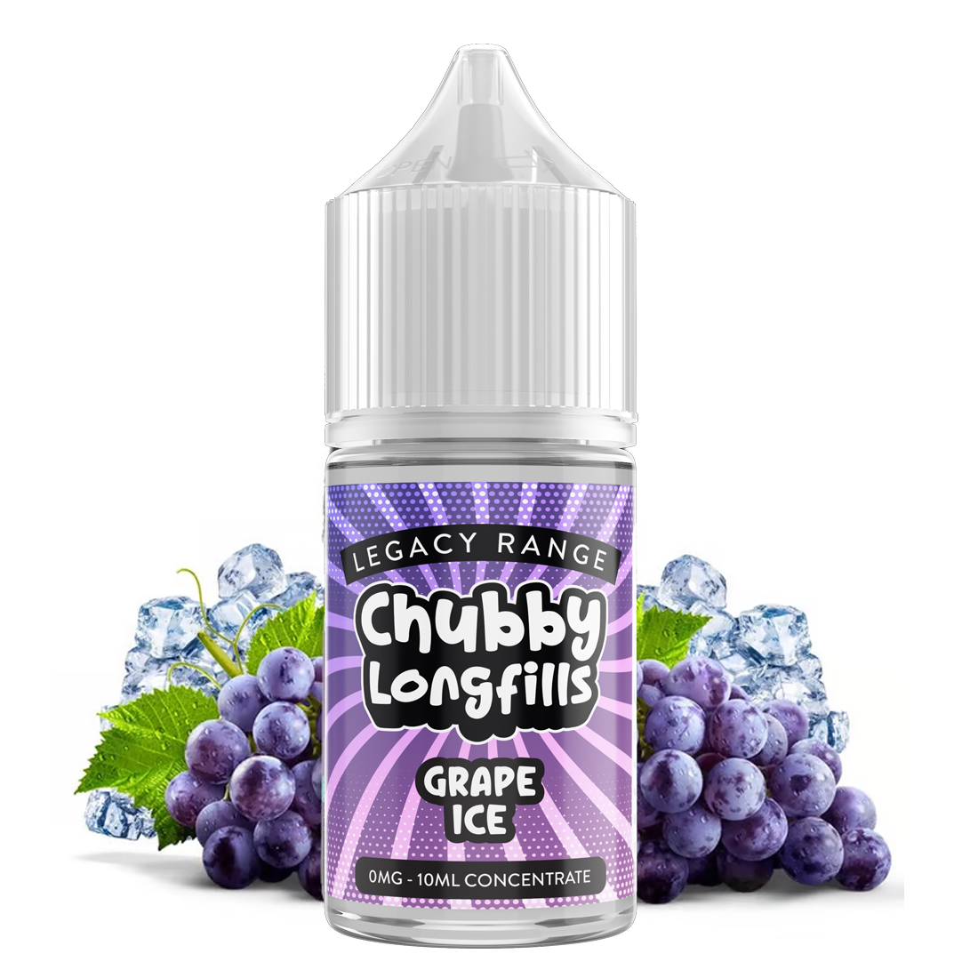 Chubby Longfills - Grape Ice 30ml