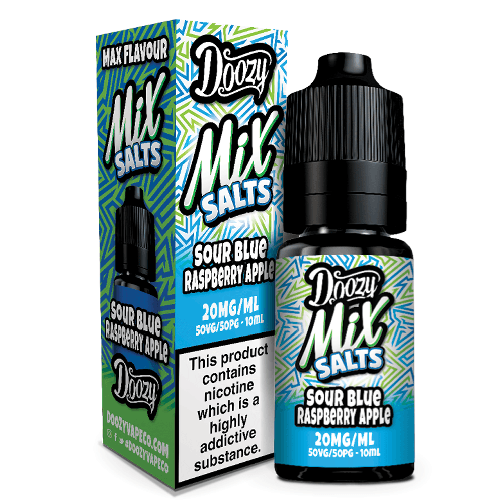 Doozy Mix Salts - Pomme Framboise Bleue Sour 10 ml 20 mg Sel de Nic