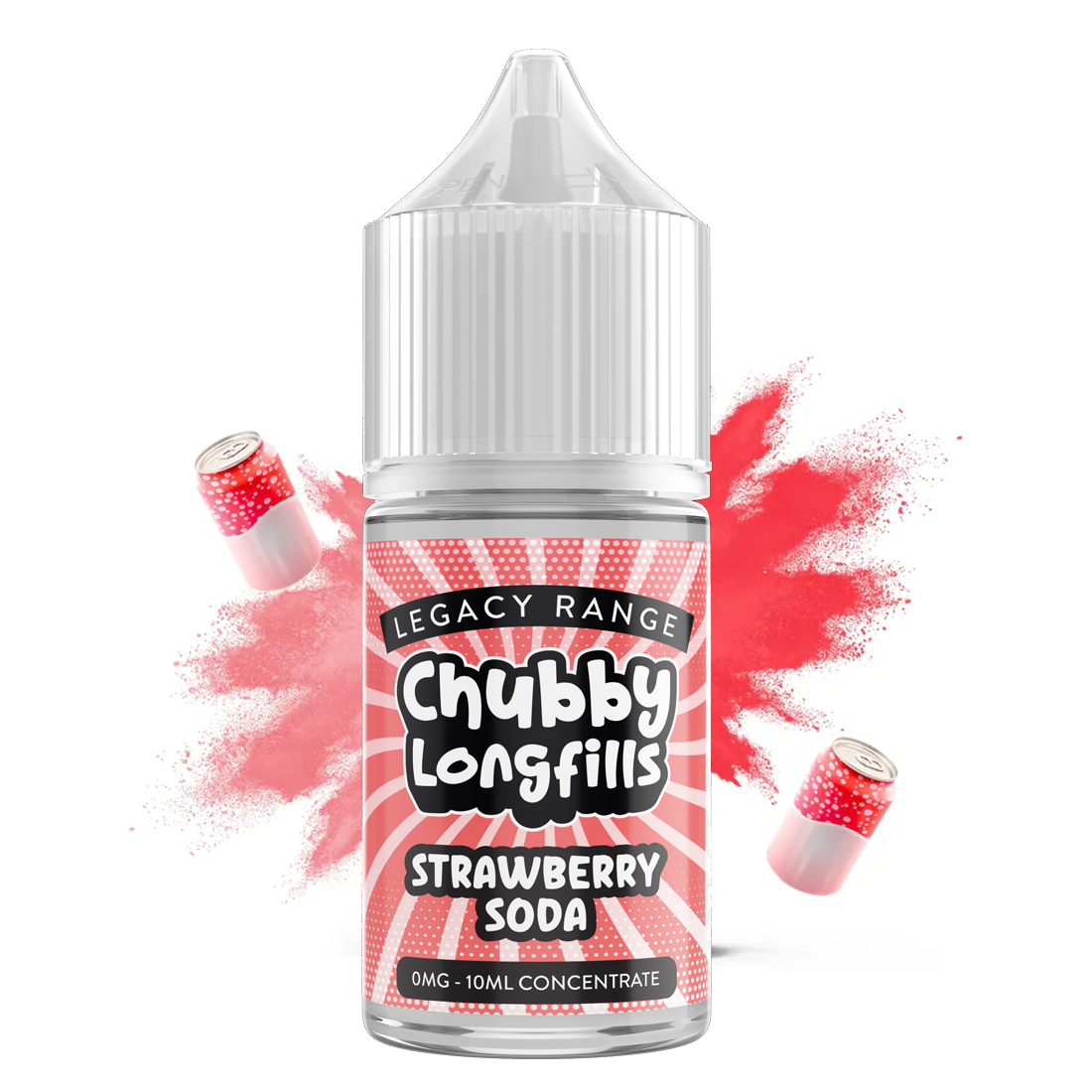 Chubby Longfills - Strawberry Soda 30ml