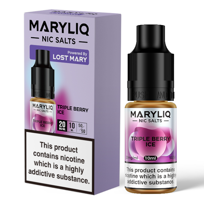 Maryliq - Triple Berry Ice 10 ml 20 mg di sale Nic