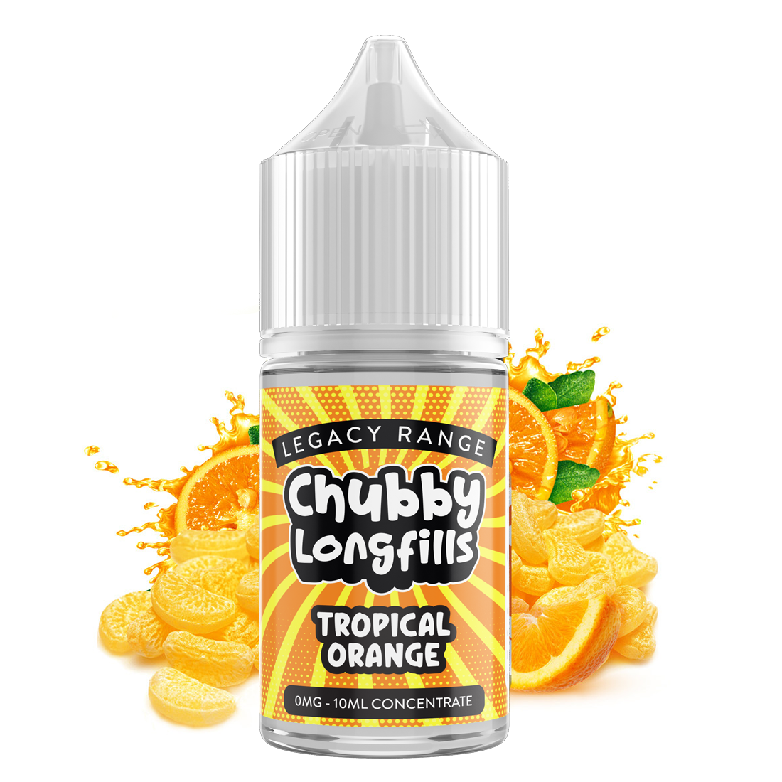 Chubby Longfills - Tropical Orange 30ml