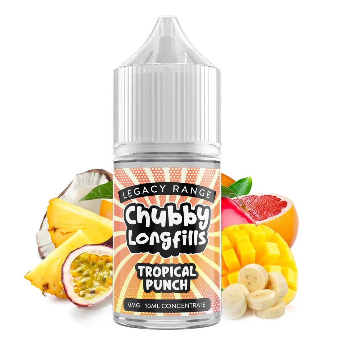 Chubby Longfills - Tropical Punch 30ml