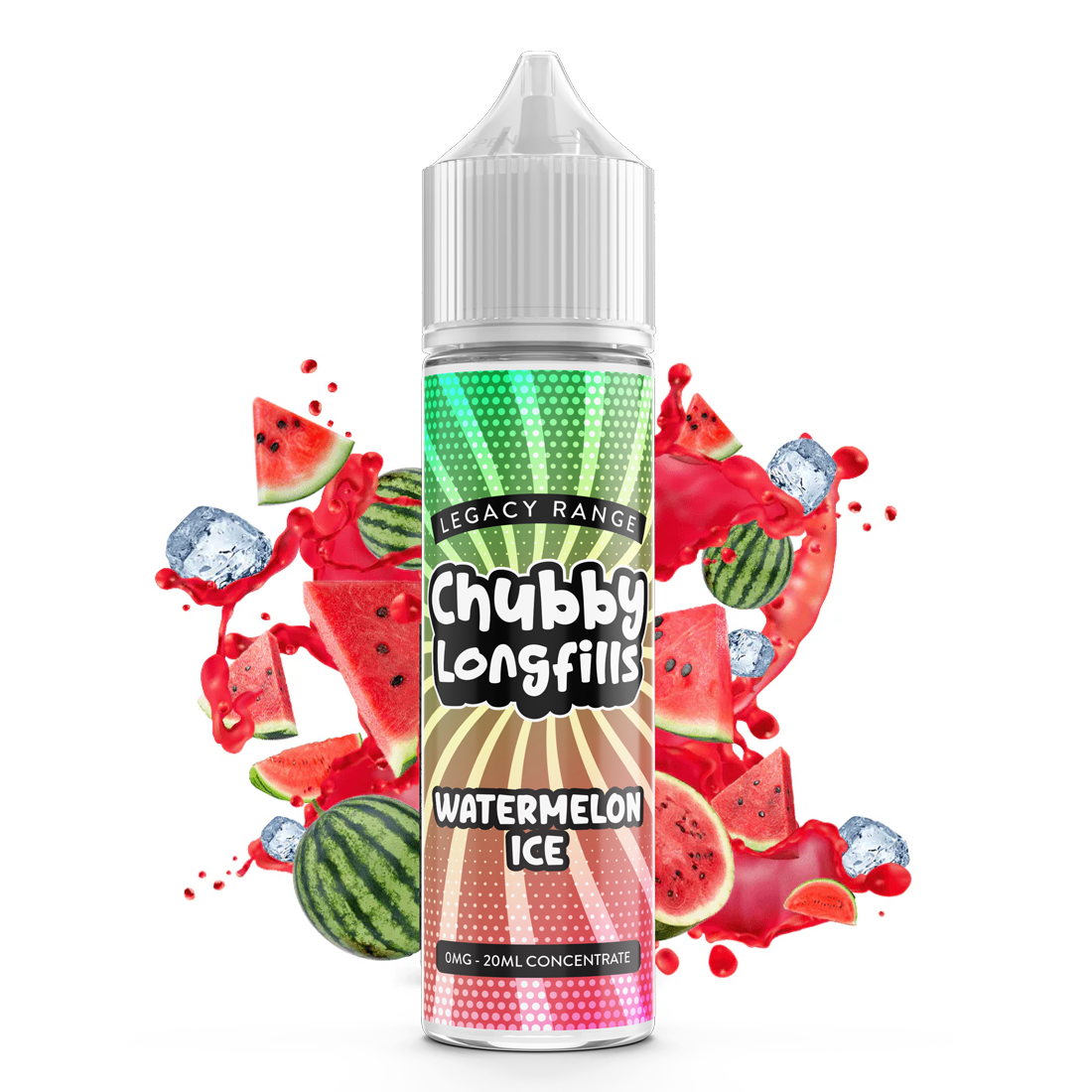 Chubby Longfills - Watermelon Ice 60ml