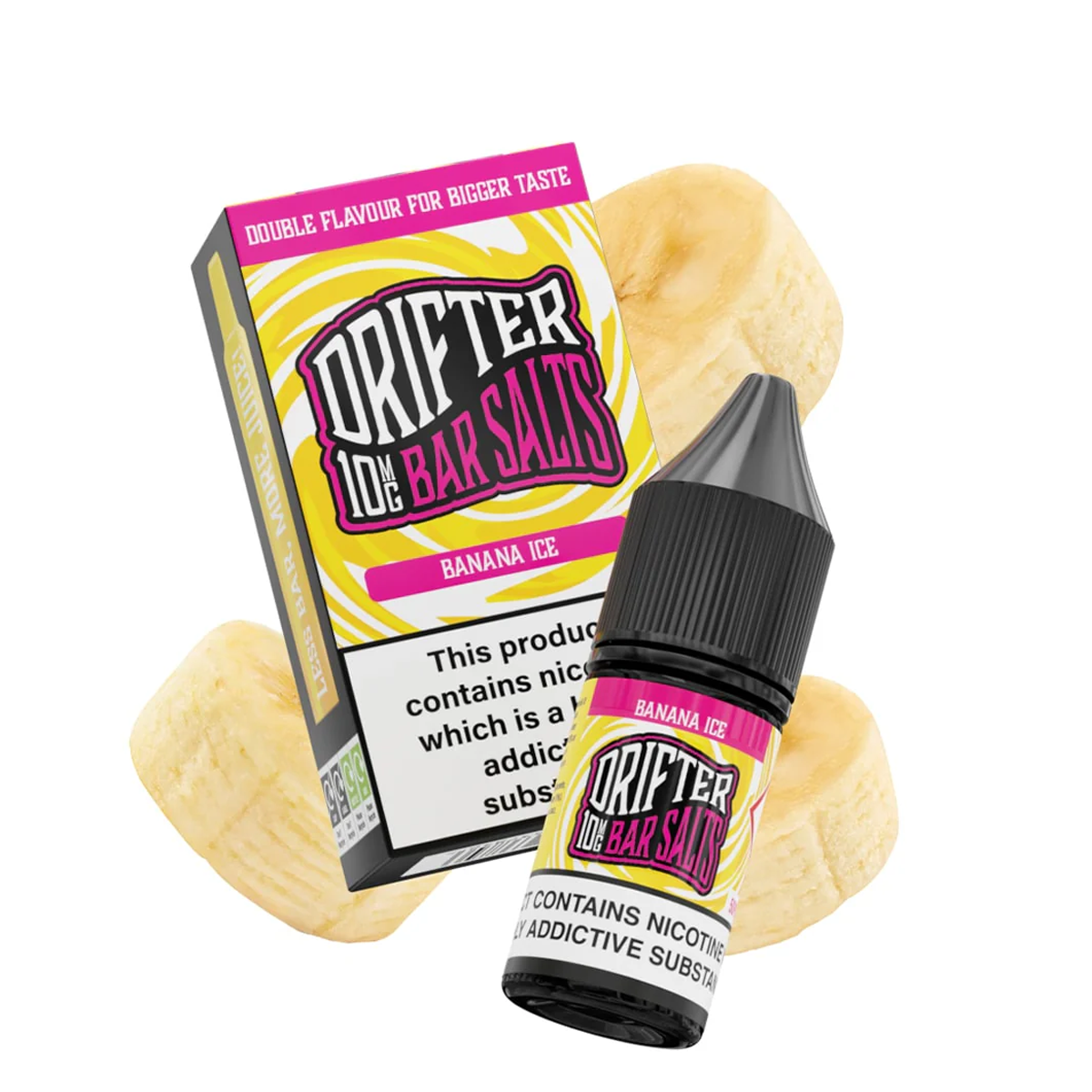 Drifter Bar Salts - Banana Ice 10ml