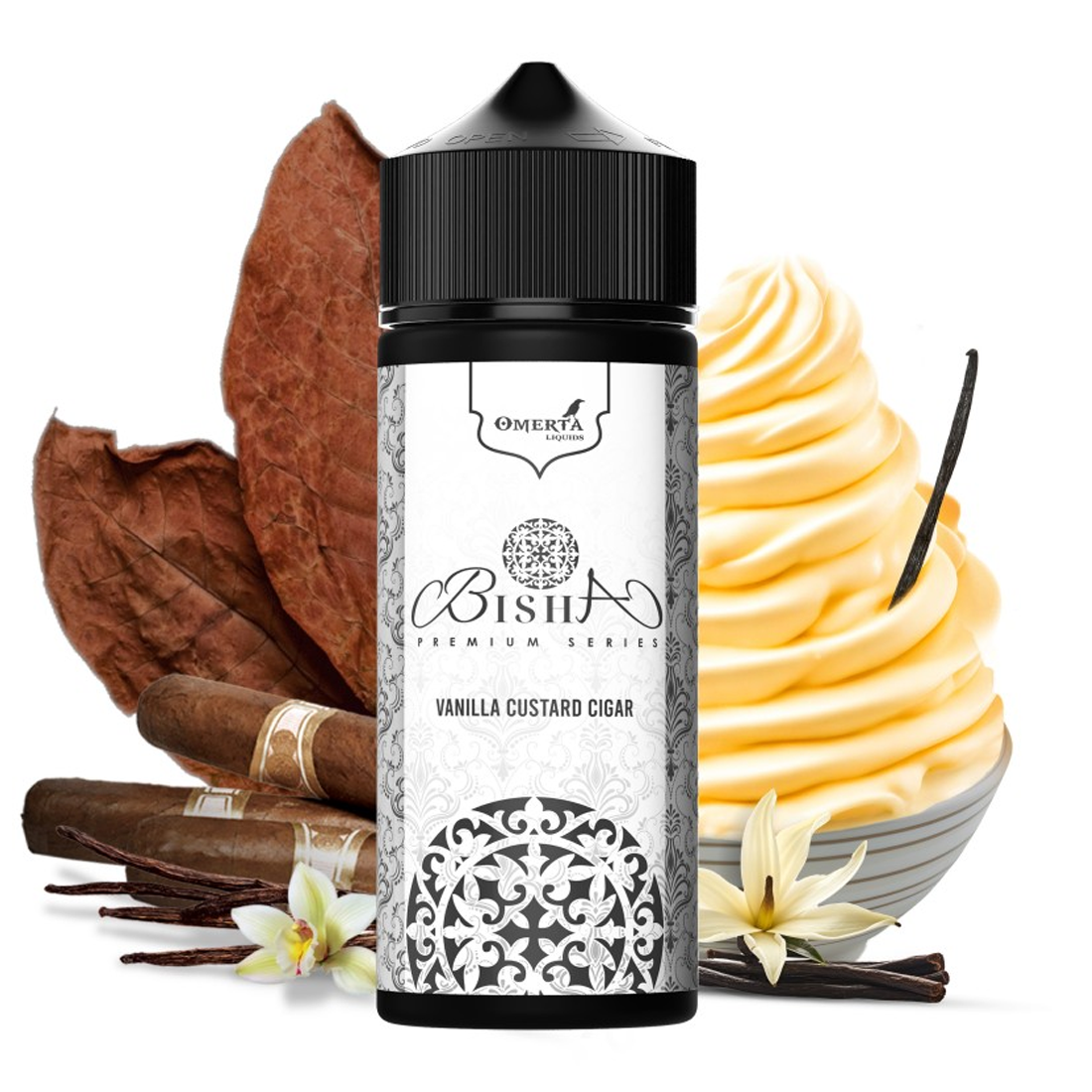 Omerta - Vanilla Custard Cigar 120ml Longfill