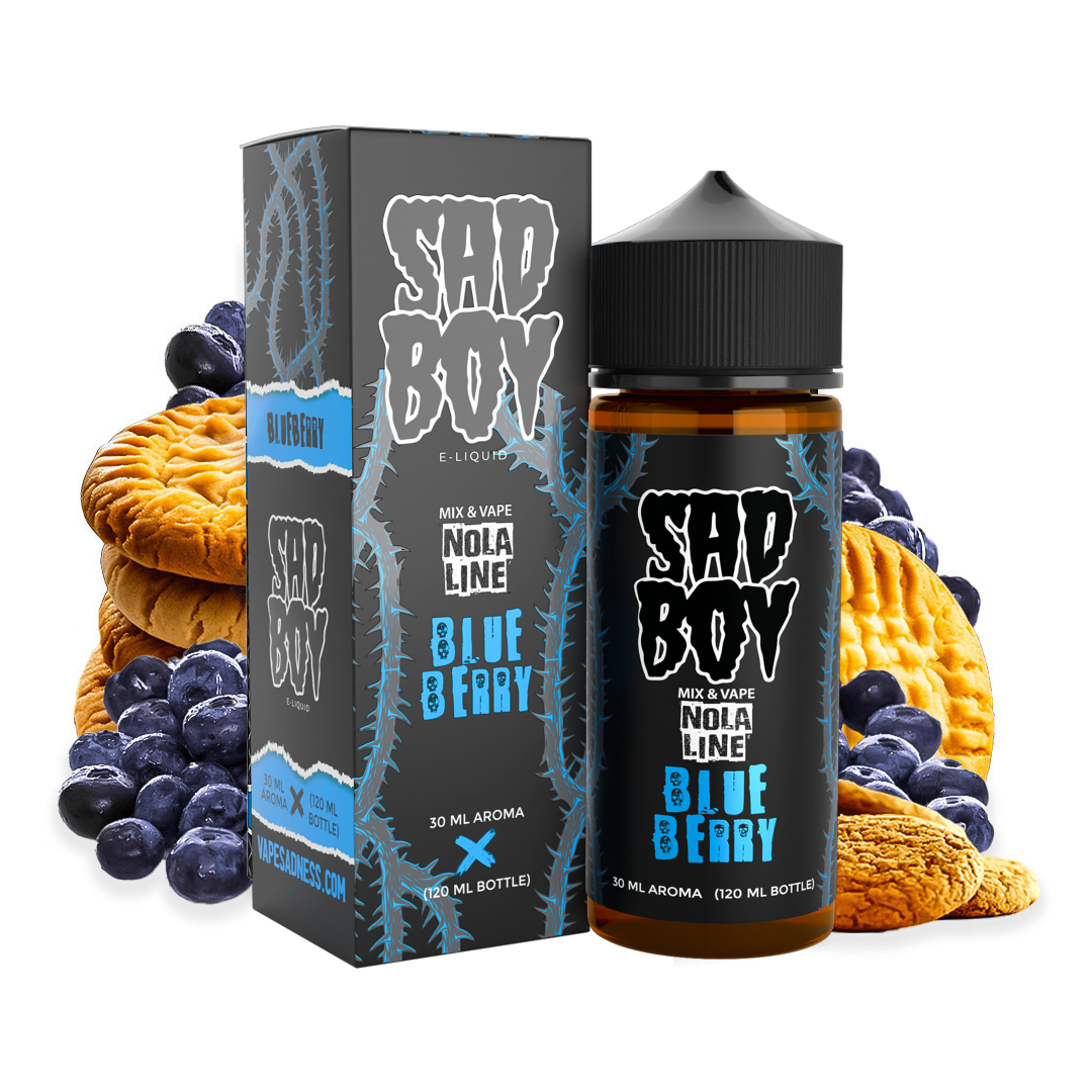 Sad Boy - Blueberry Cookie 120ml Longfill