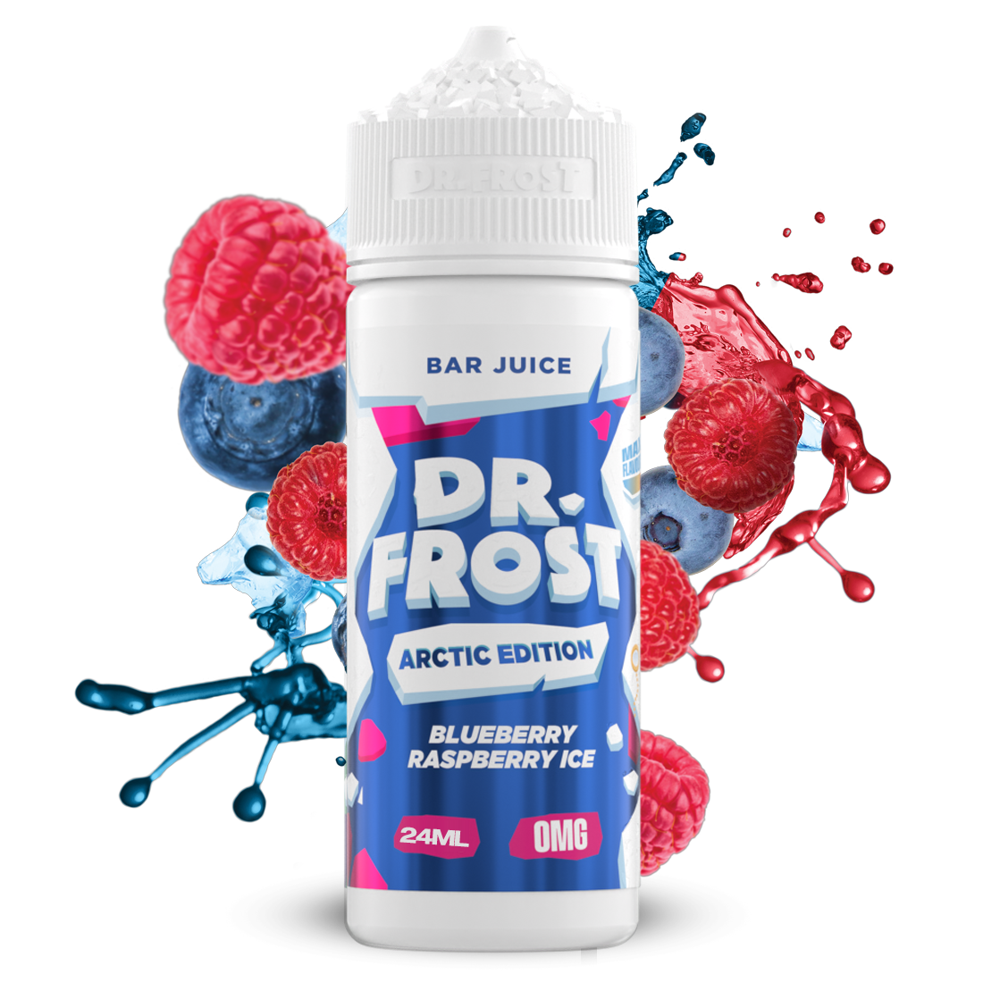 Dr Frost - Blueberry Raspberry Ice 120ml Longfill