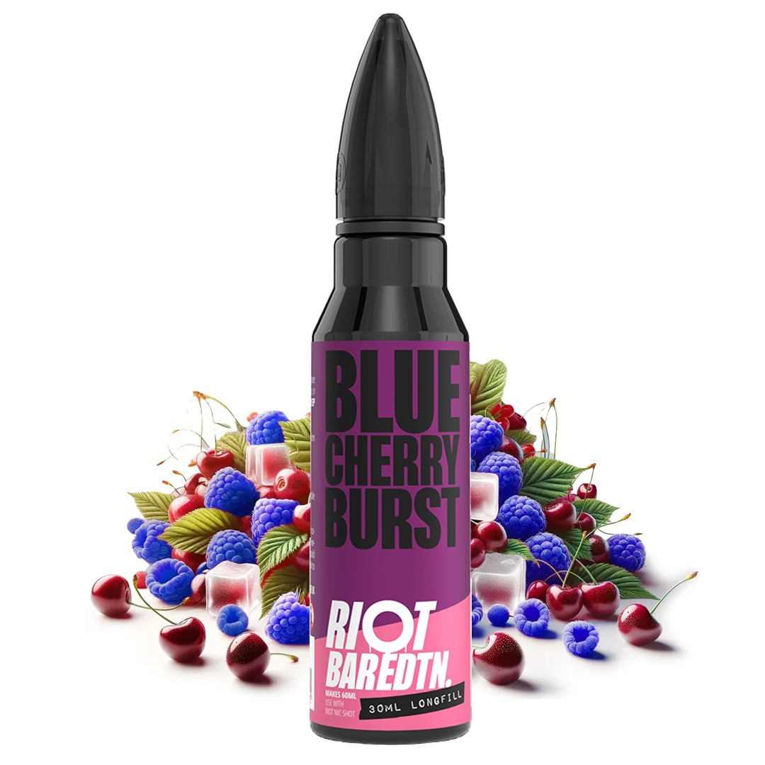 Riot Squad - Blue Cherry Burst Longfill, 60ml