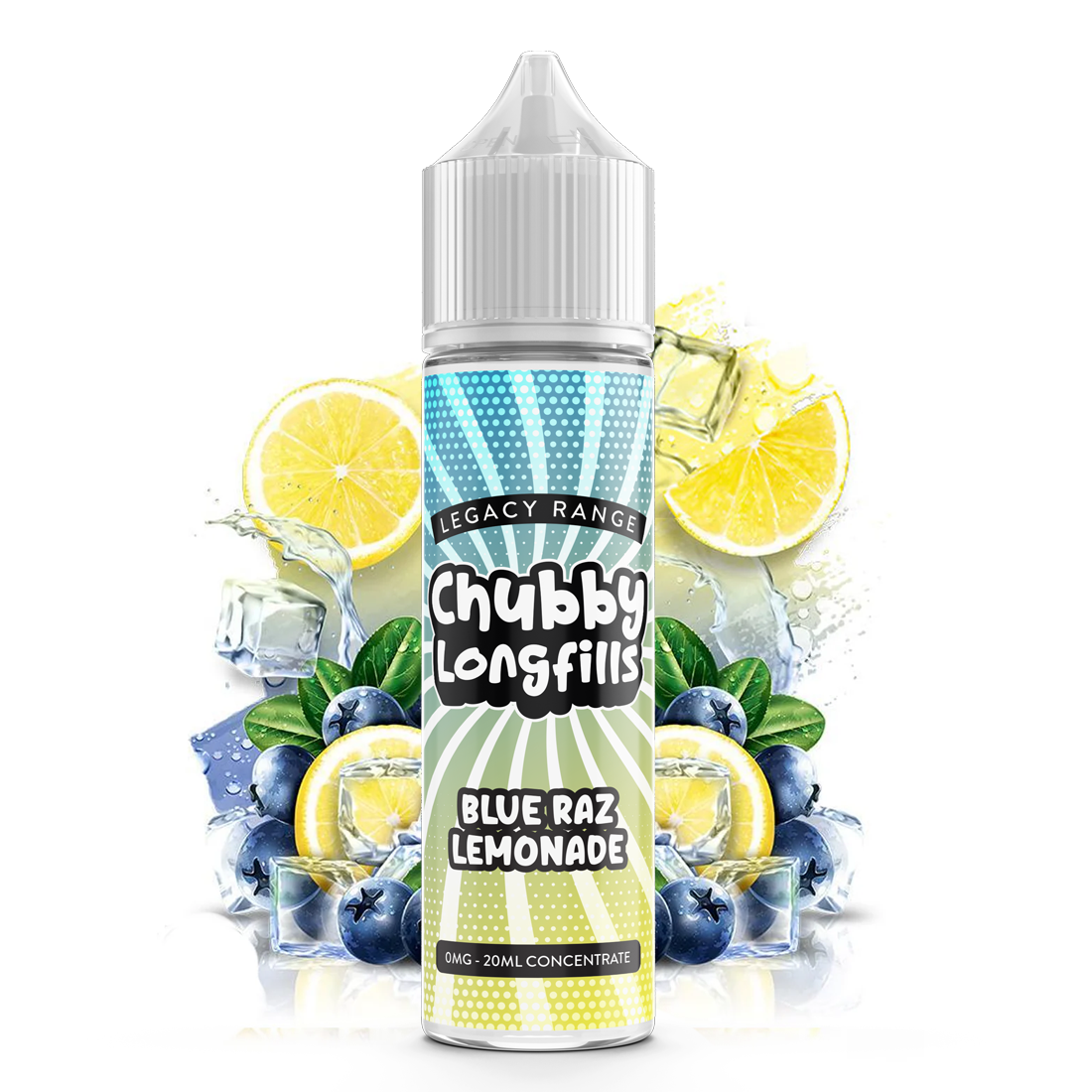 Chubby Longfills - Blue Razz Lemonade 60ml