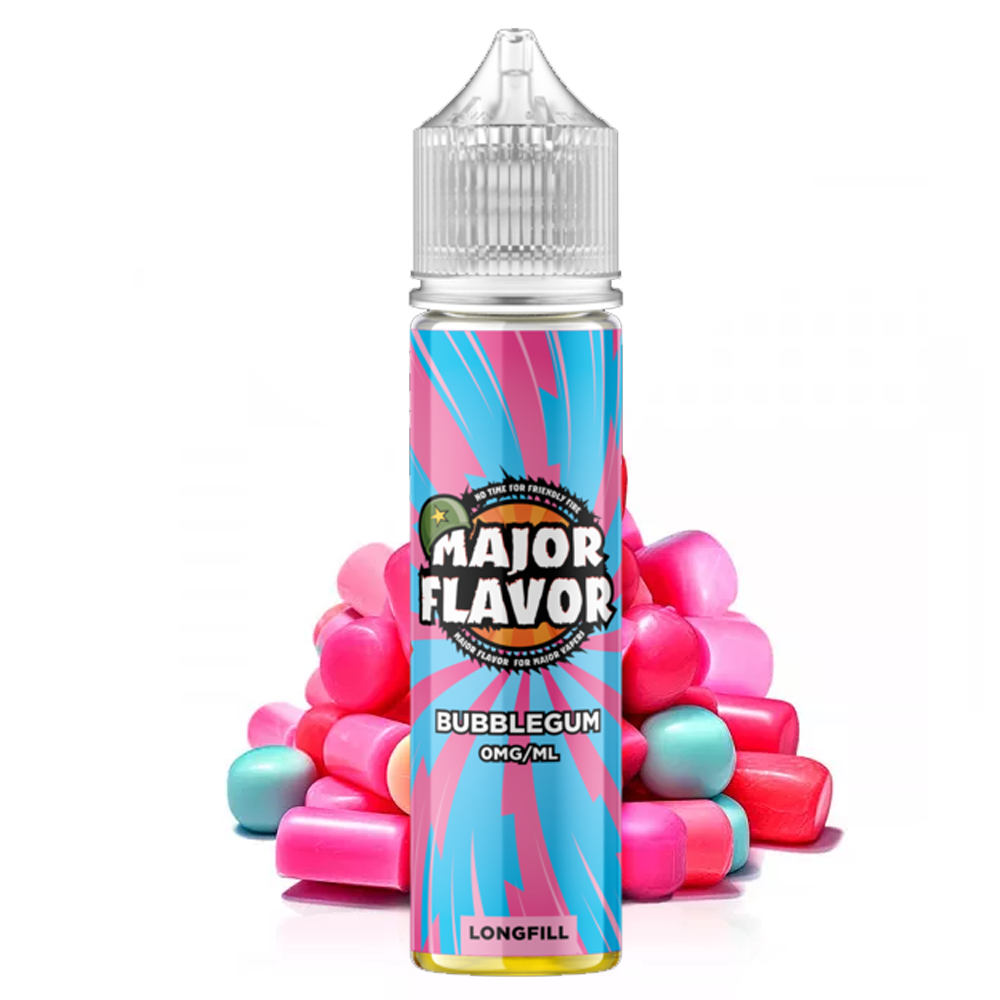 Major Flavor - Bubblegum 60ml Longfill