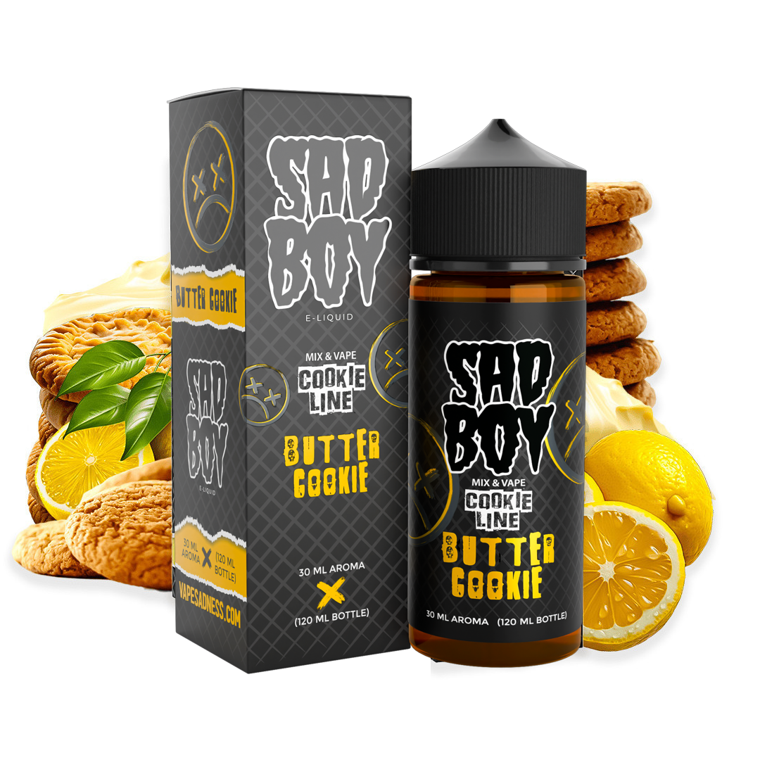 Sad Boy - Butter Cookie 120ml Longfill