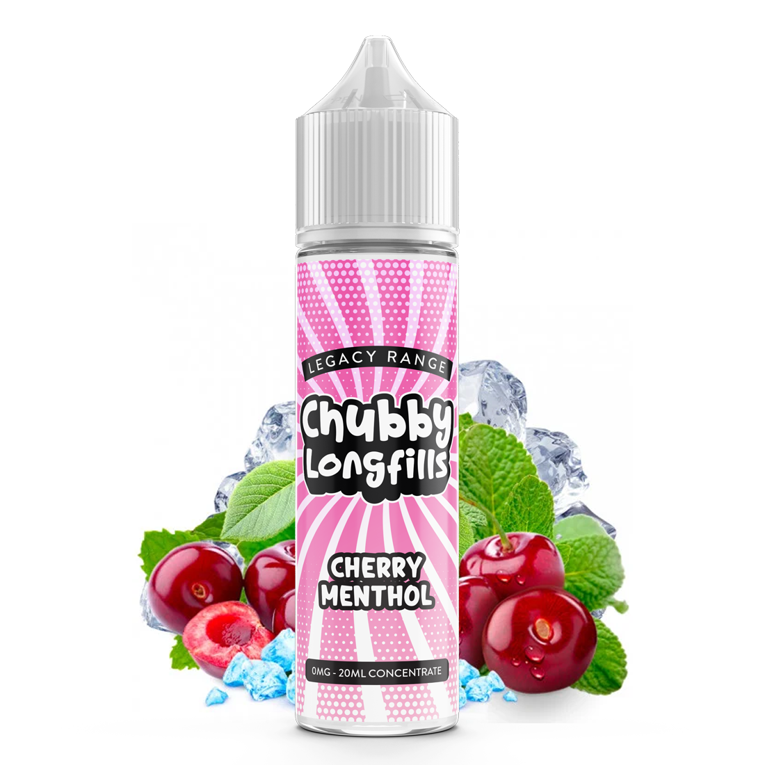 Chubby Longfills - Cherry Menthol 60ml