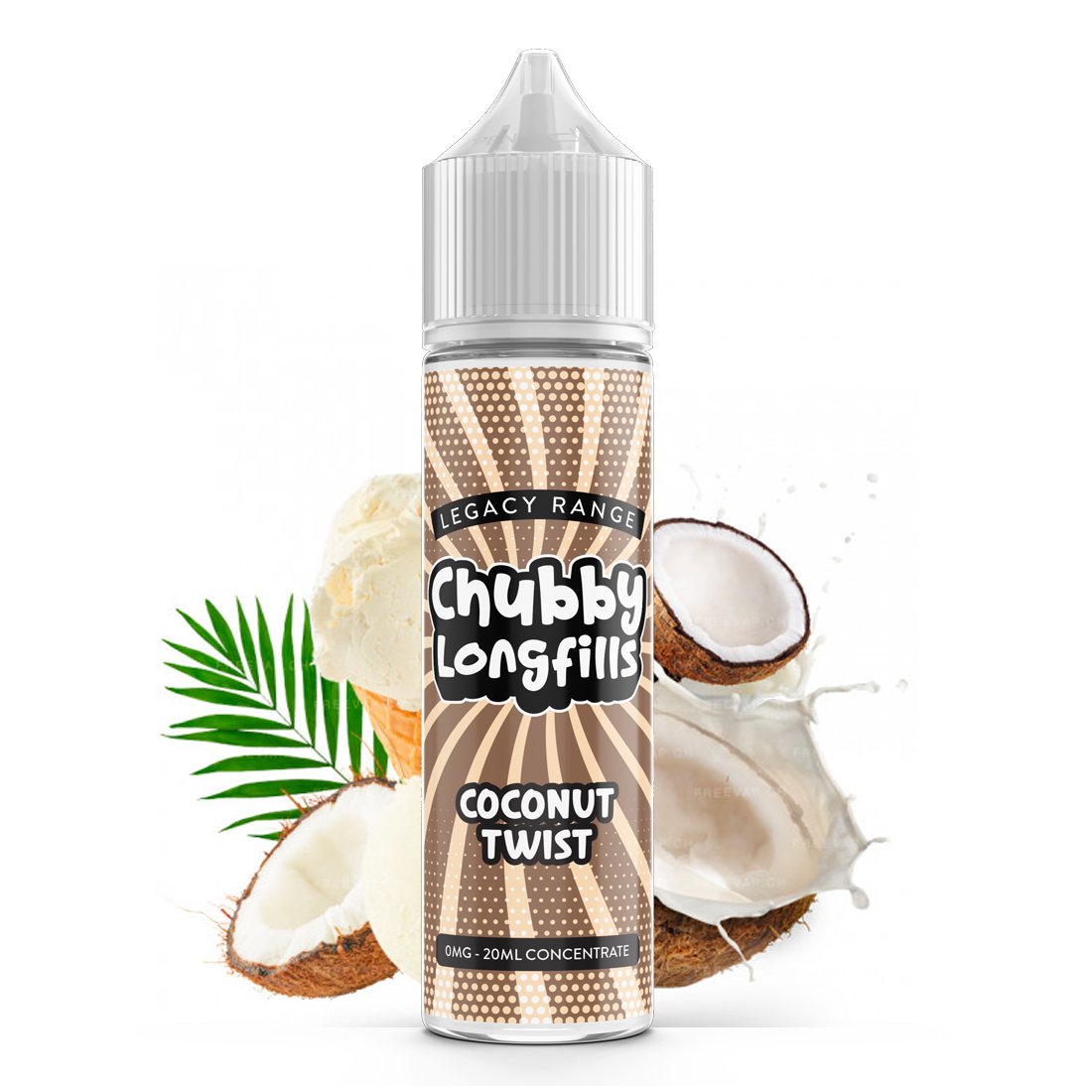 Chubby Longfills - Coconut Twist 60ml