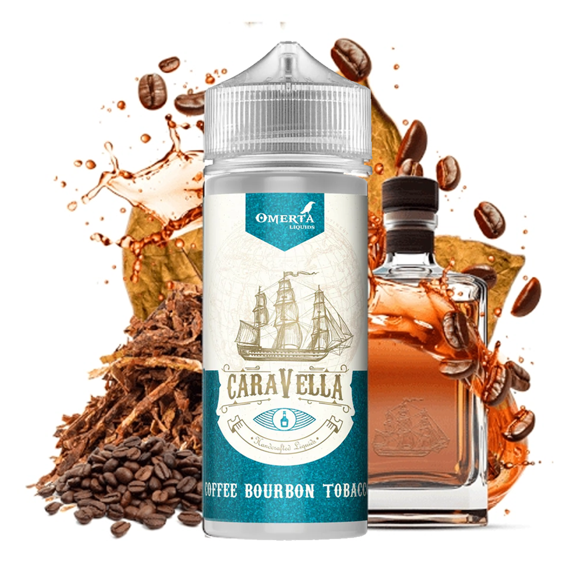 Omerta - Coffee Bourbon Tobacco 120ml Longfill