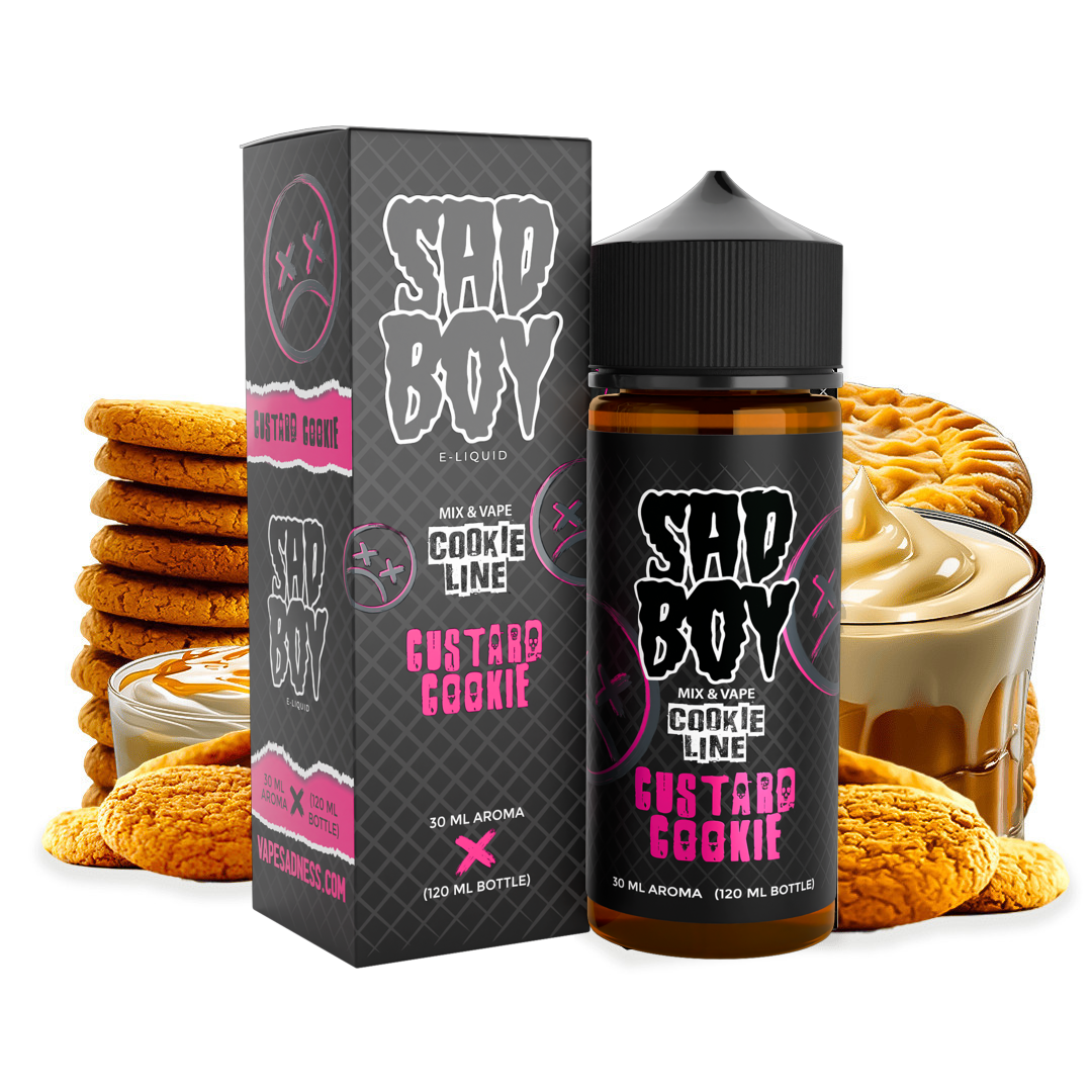 Sad Boy - Custard Cookie 120ml Longfill