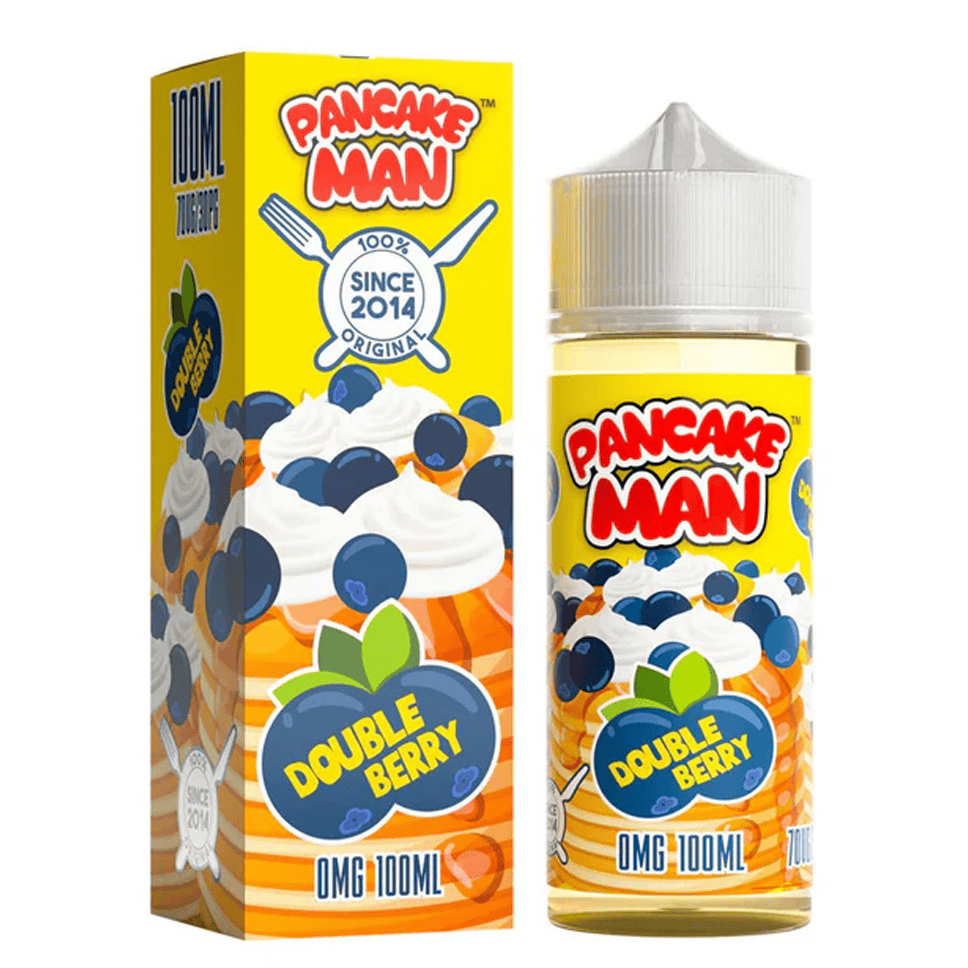 Pancake Man - Double Berry 100ml Shortfill