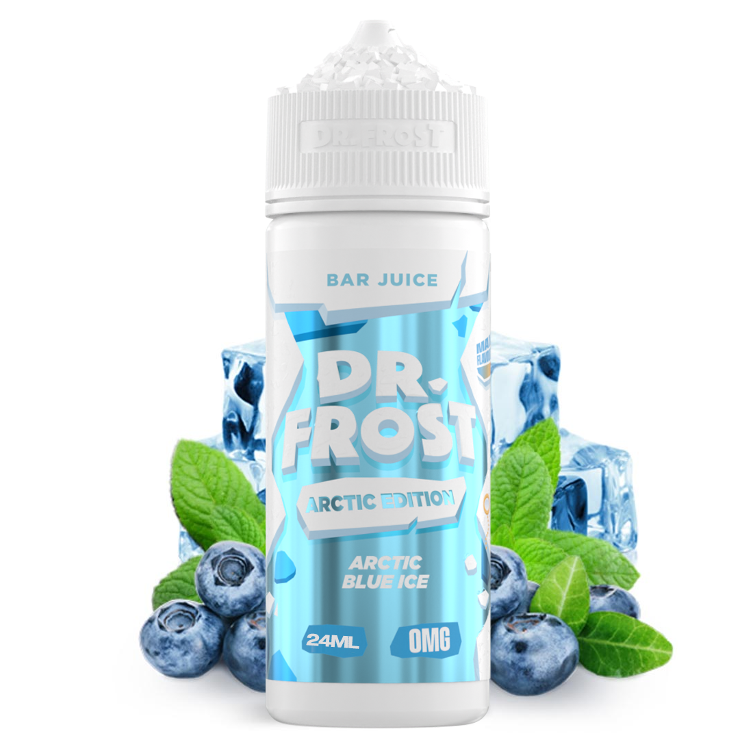 Dr Frost - Arctic Blue Ice 120ml Longfill