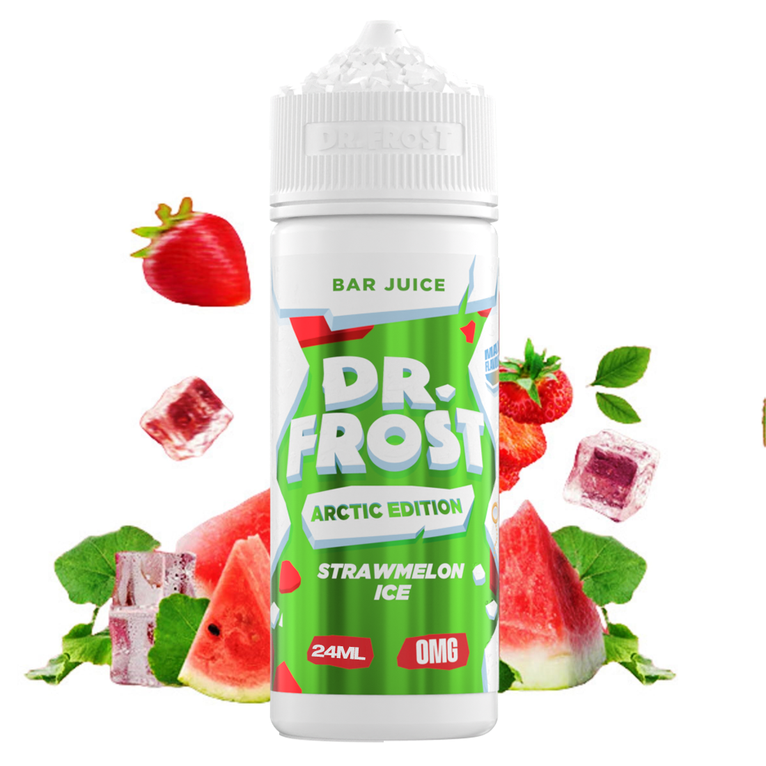 Dr Frost - Strawmelon Ice 120ml Longfill