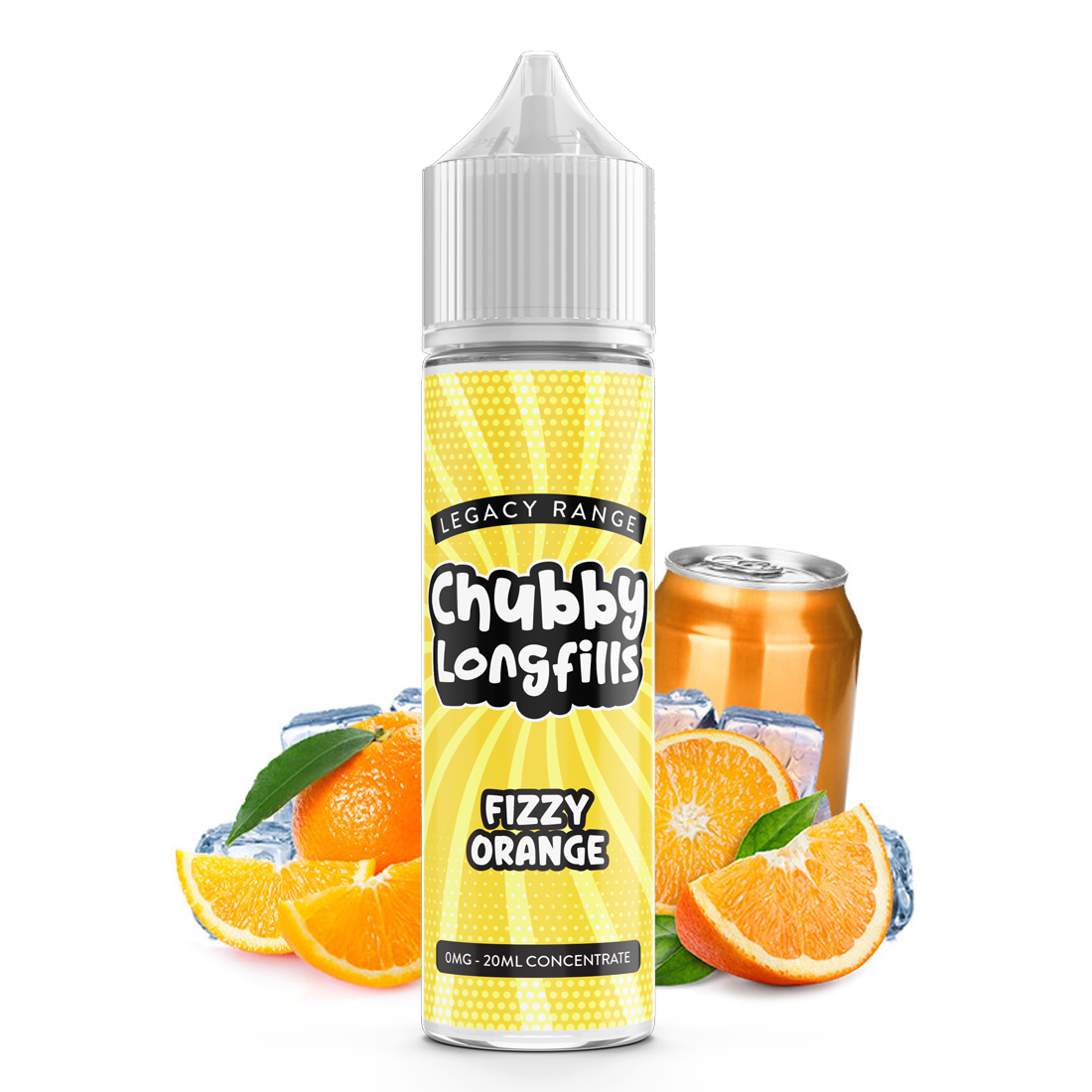 Chubby Longfills - Fizzy Orange 60ml