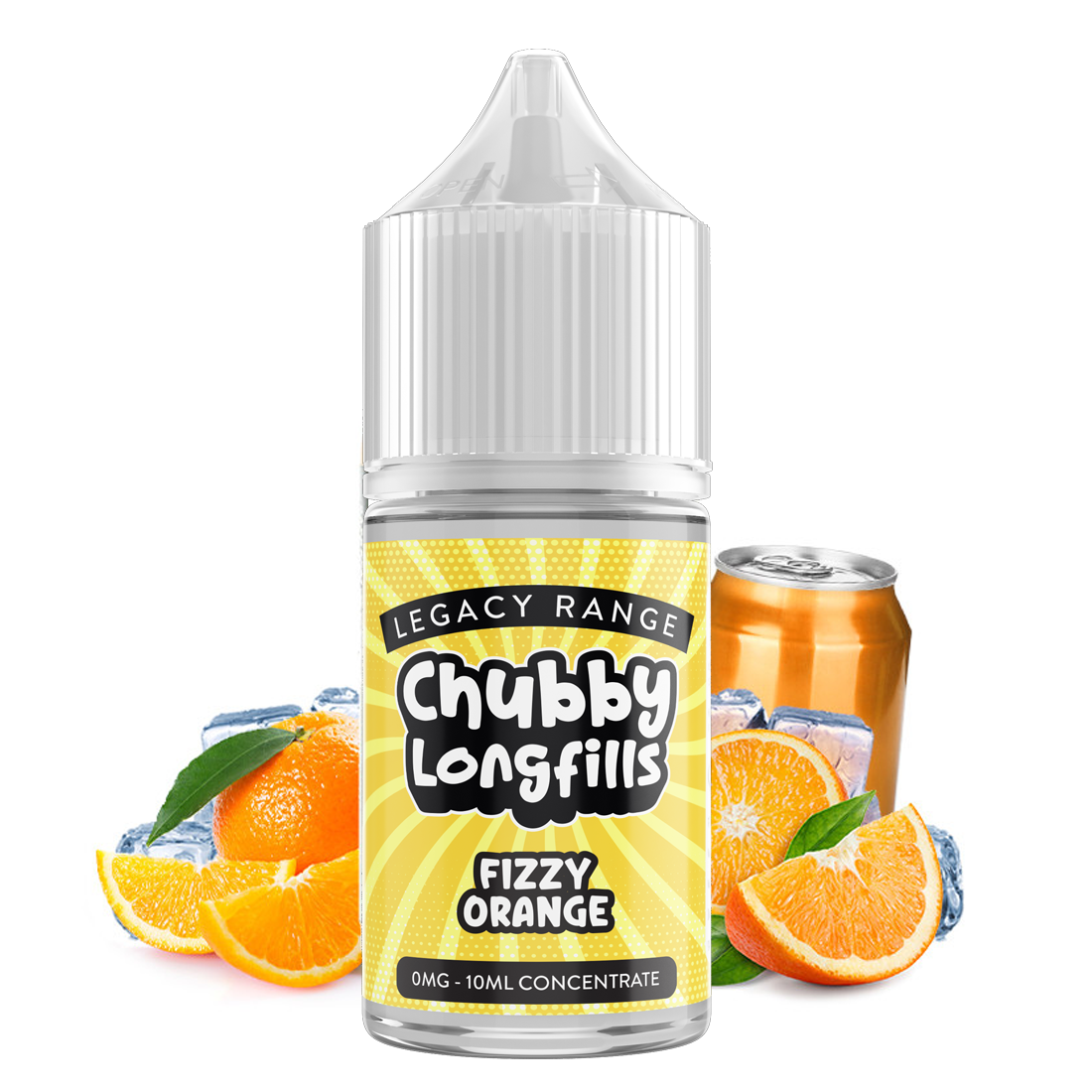 Chubby Longfills - Fizzy Orange 30ml