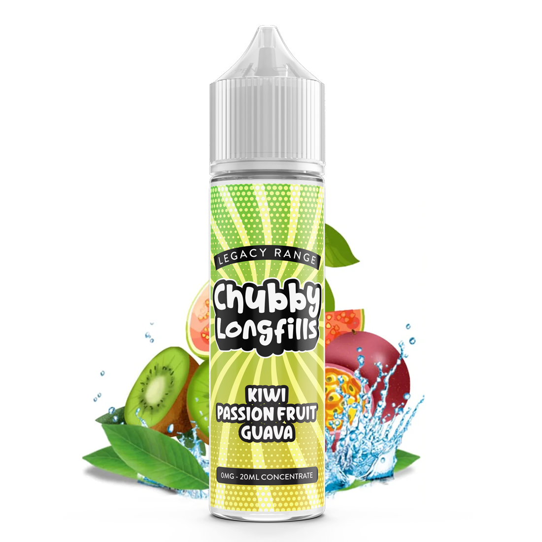 Chubby Longfills - Kiwi Passionfruit Guava 60ml