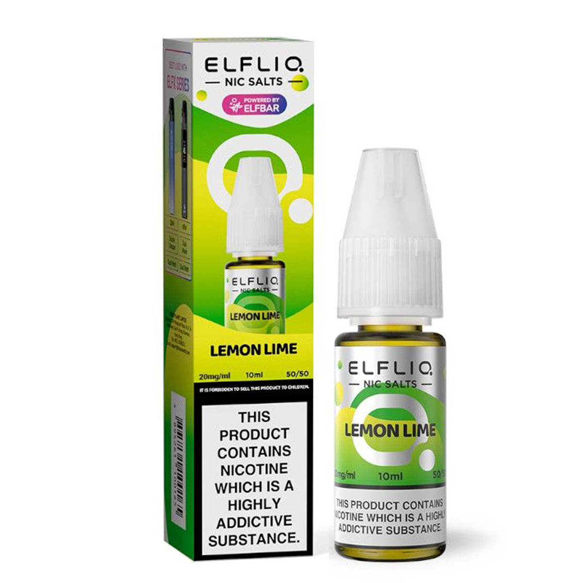 ELFLIQ - Pomme Pêche 10ml Sel de Nic