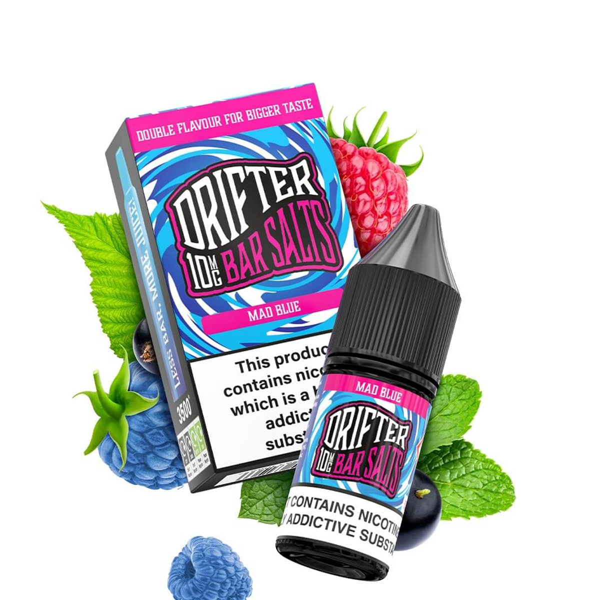 Drifter Bar Salts - Mad Blue 10ml