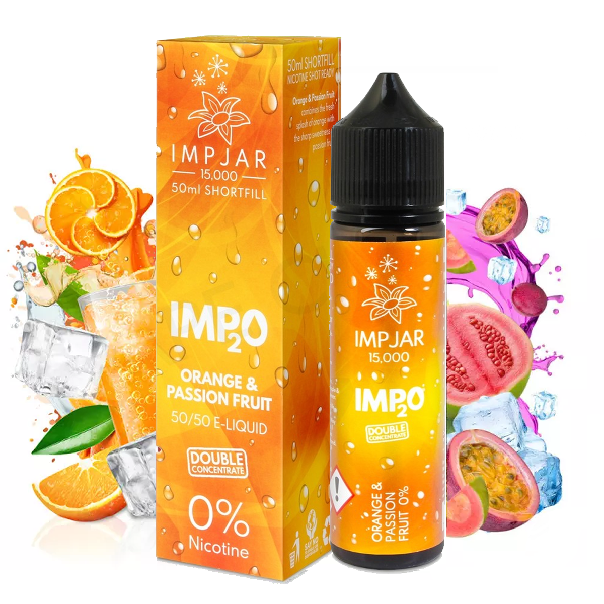 Imp Jar - Orange & Passionfruit 50ml Shortfill