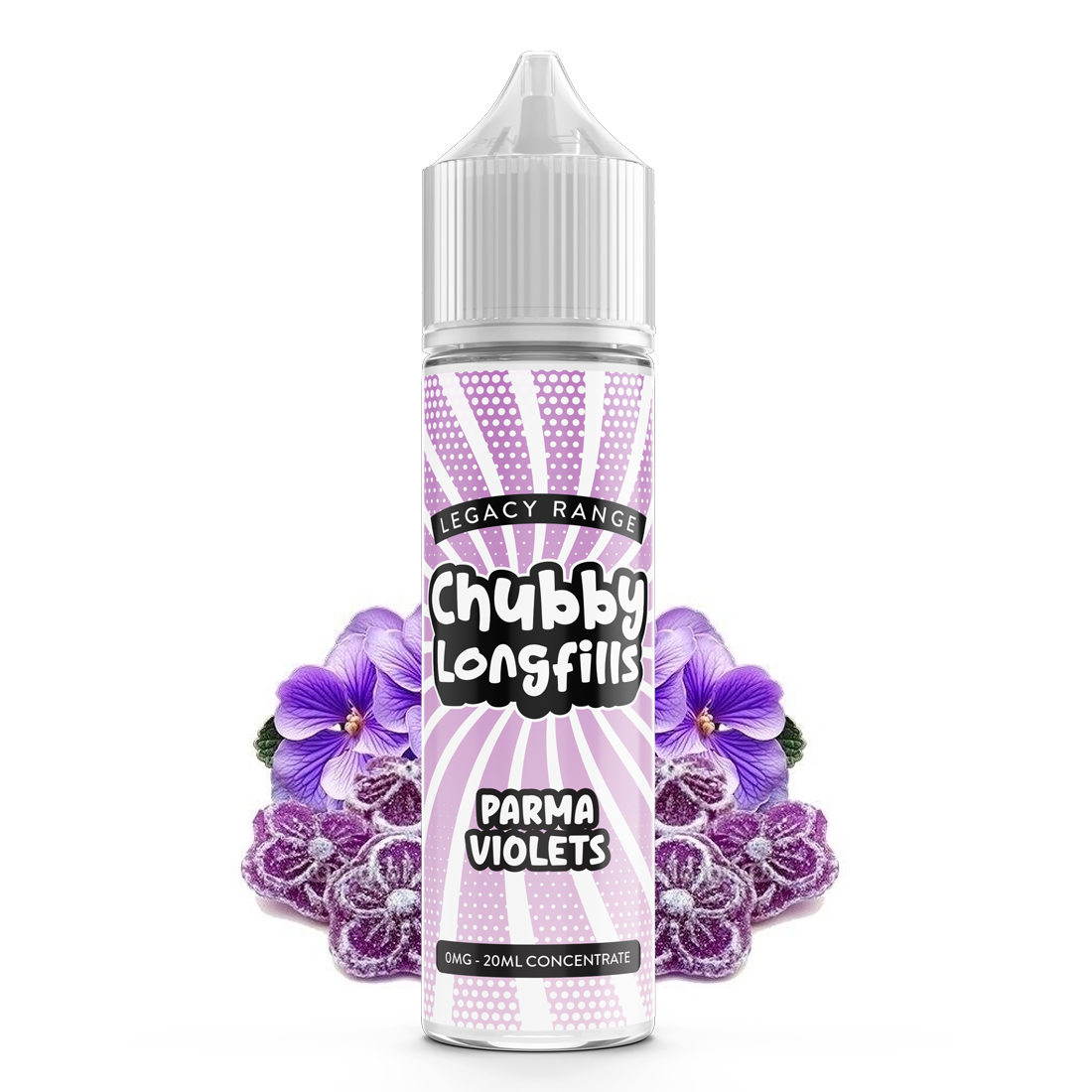 Chubby Longfills - Parma Violets 60ml