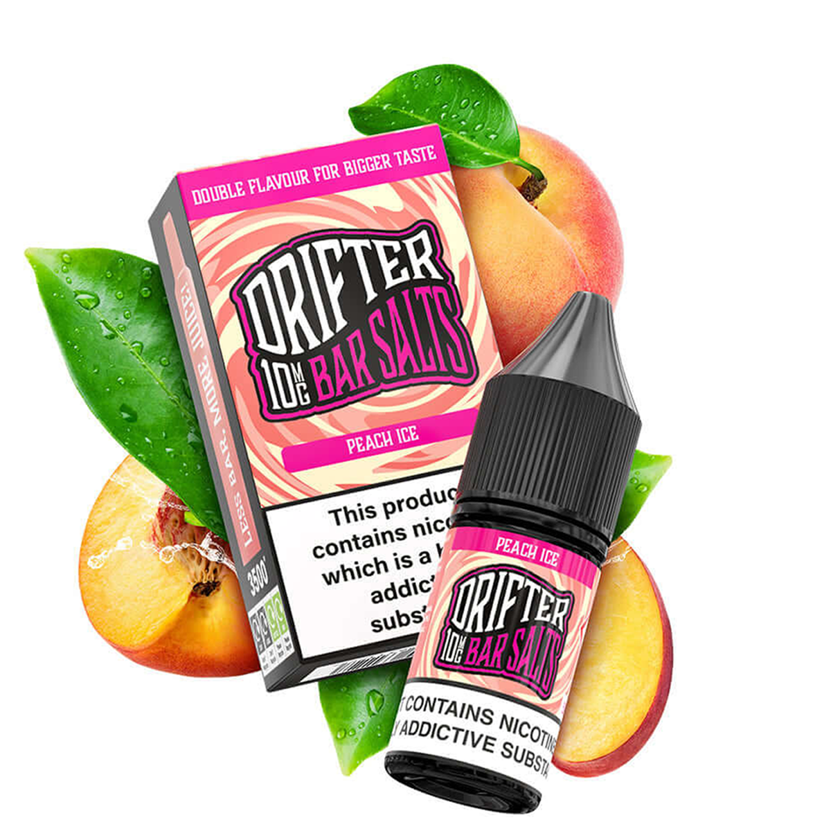 Drifter Bar Salts - Peach Ice 10ml