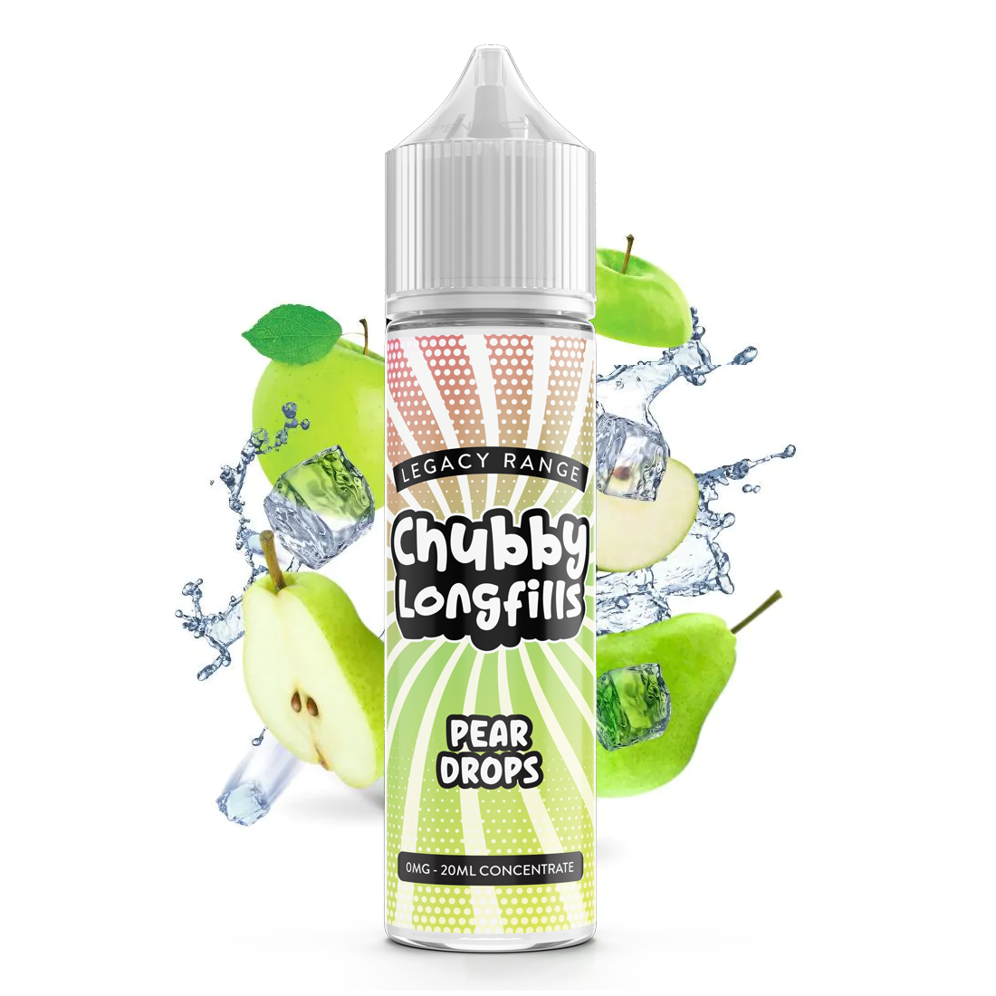 Chubby Longfills - Pear Drops 60ml