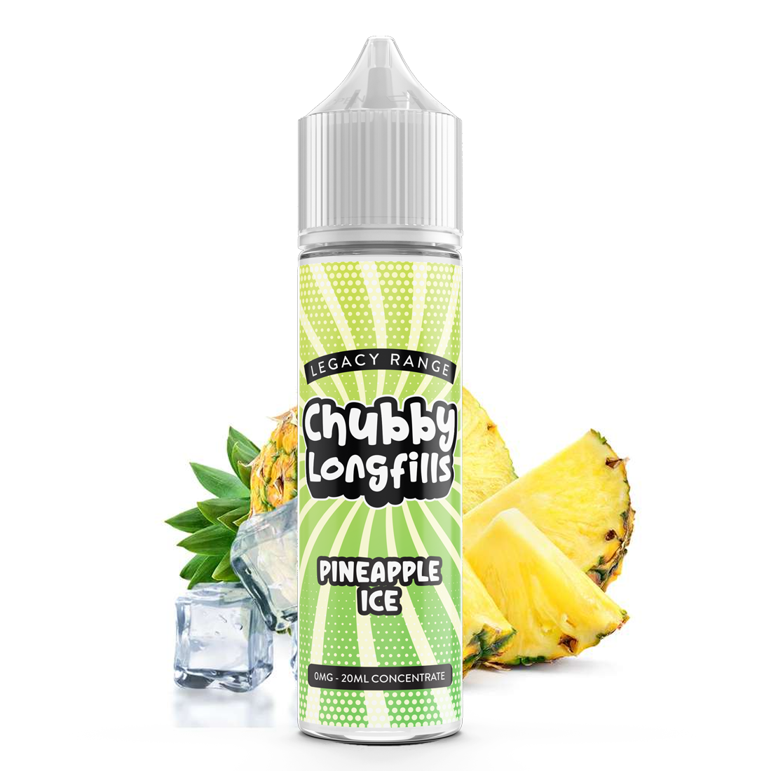 Chubby Longfills - Pineapple Ice 60ml