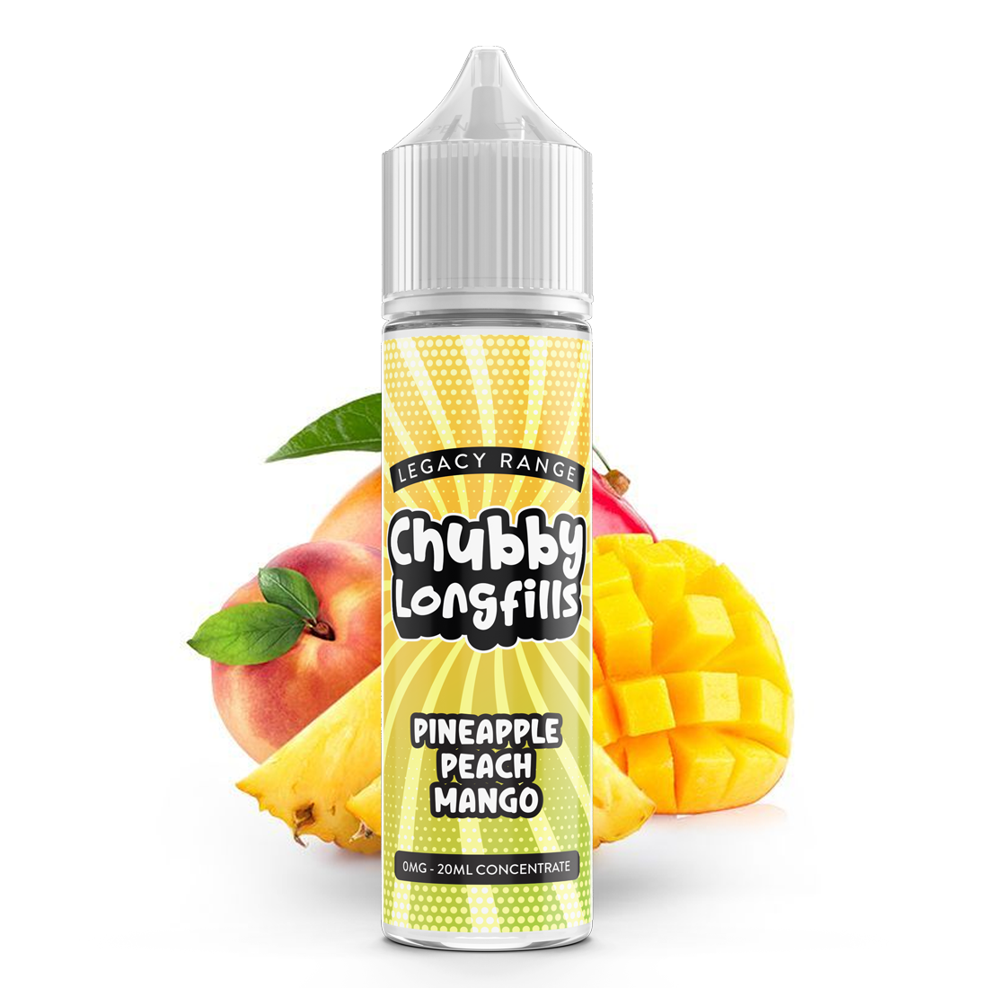 Chubby Longfills - Pineapple Peach Mango 60ml