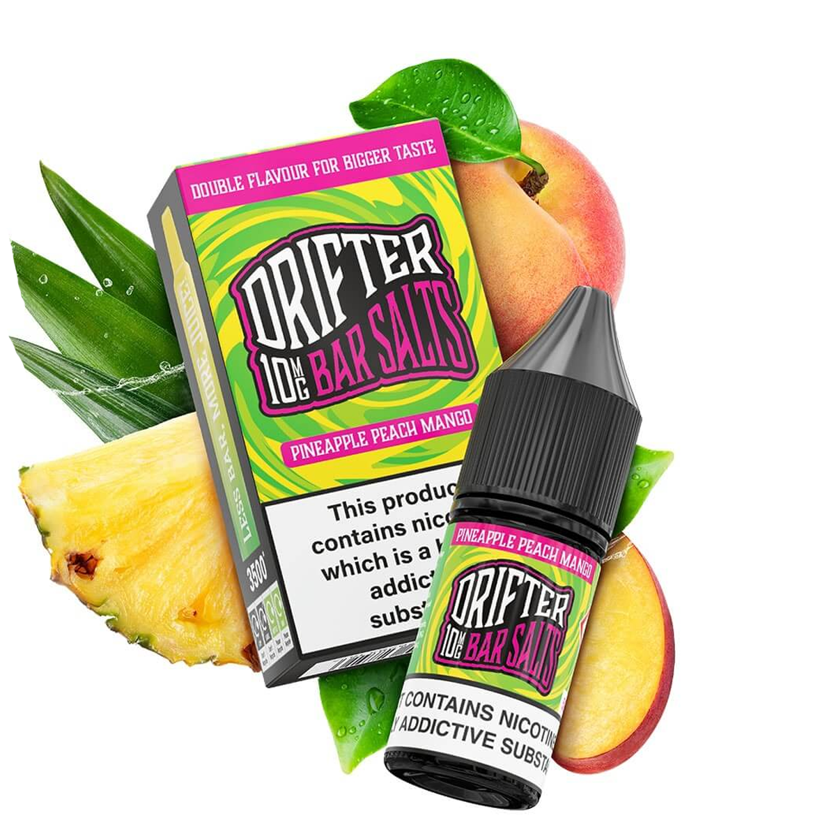 Drifter Bar Salts - Pineapple Peach Mango 10ml