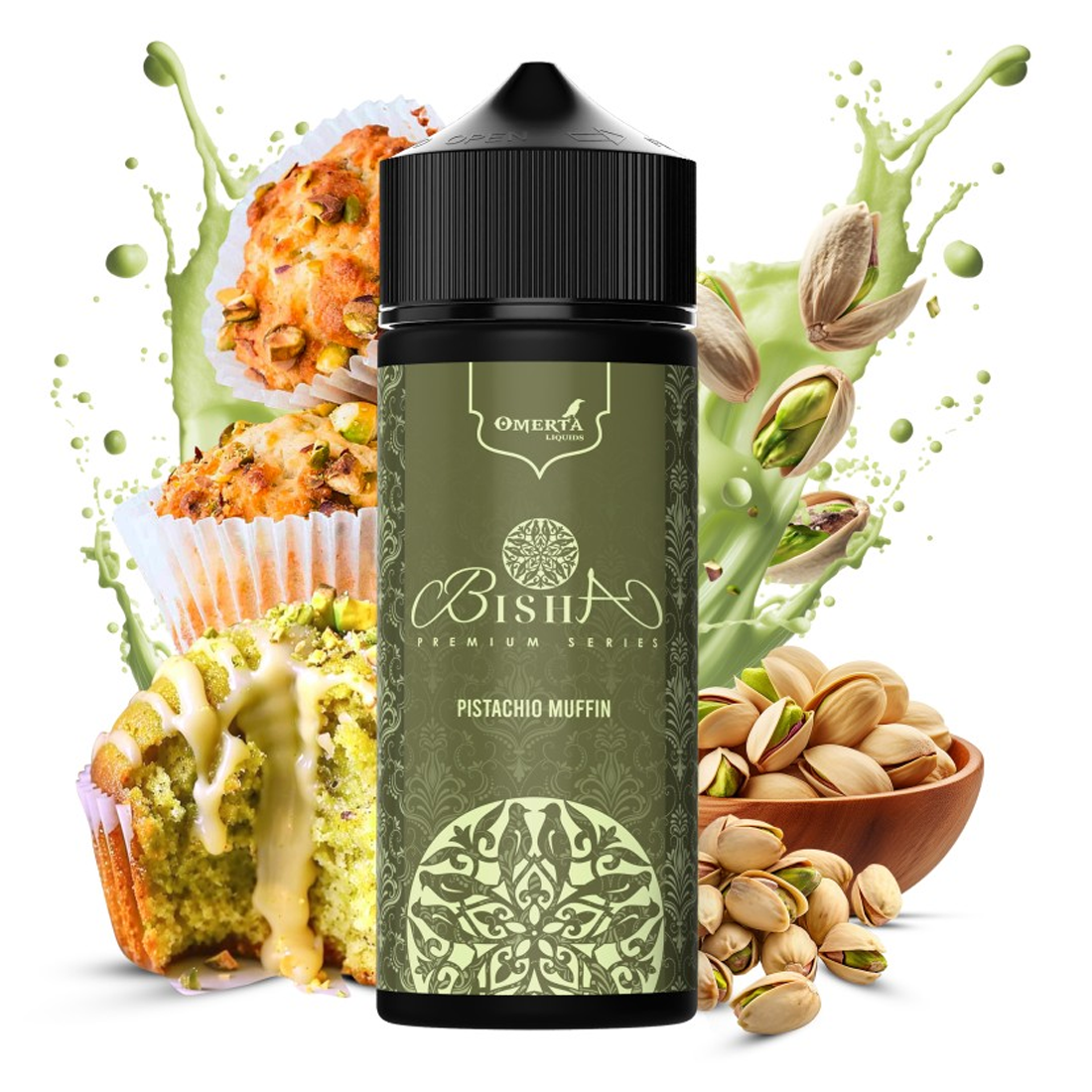 Omerta - Pistachio Muffin 120ml Longfill