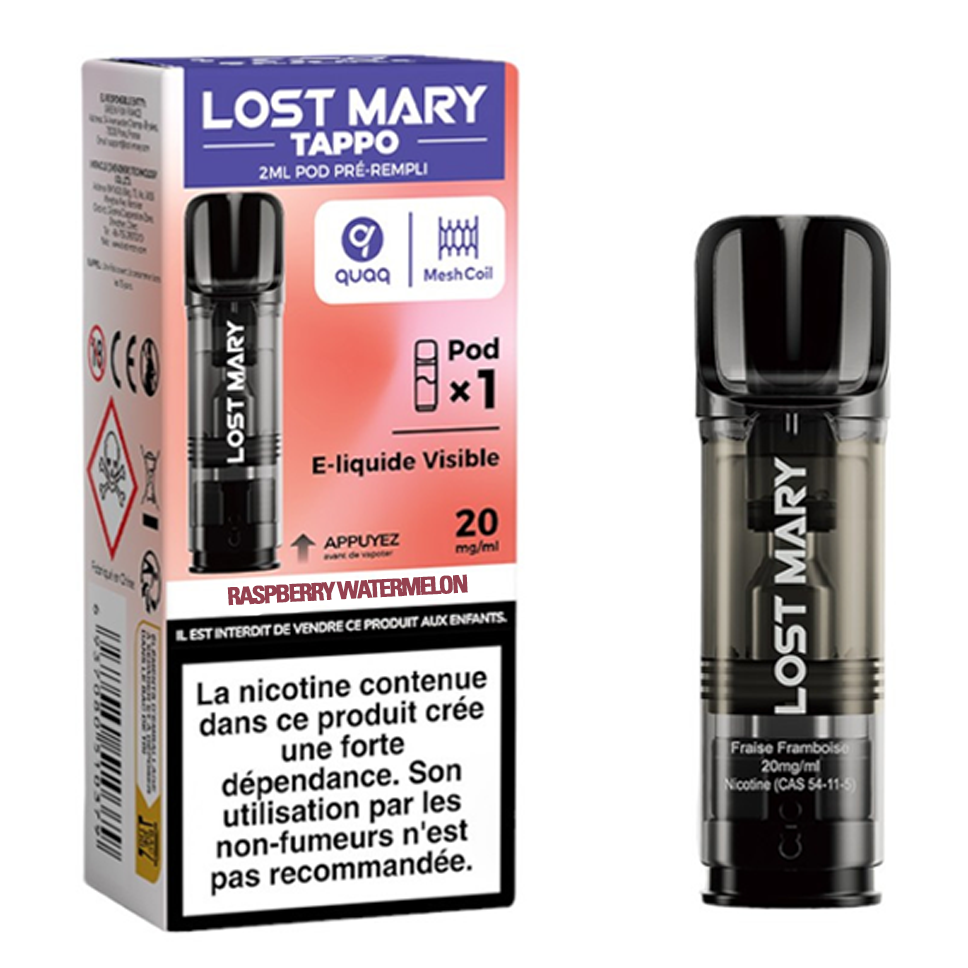 Lost Mary Tappo - Raspberry Watermelon 20mg