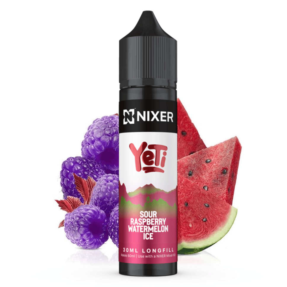 Yeti - Sour Raspberry Watermelon Ice Longfill, 60ml