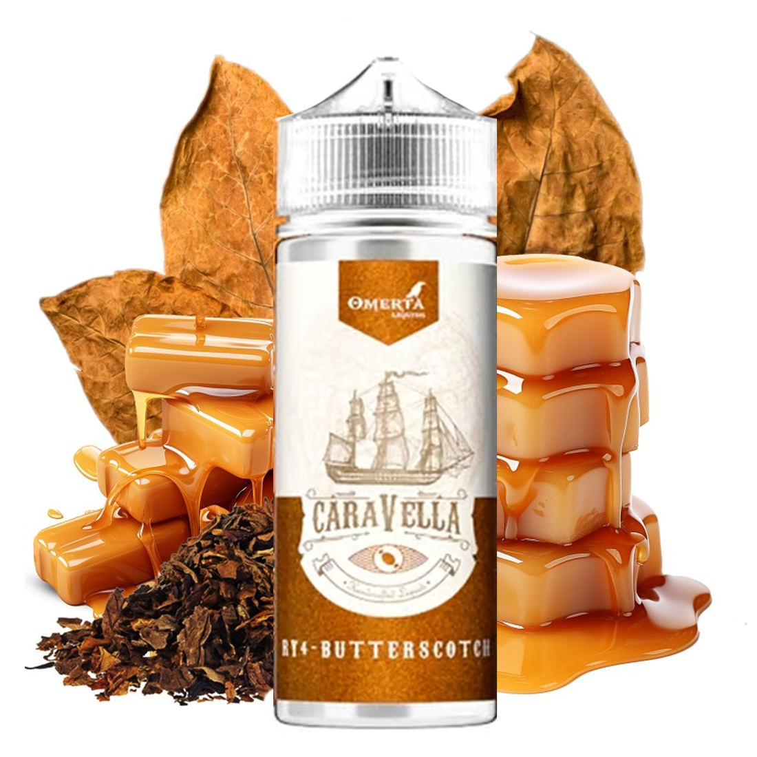 Omerta - RY4 Butterscotch 120ml Longfill