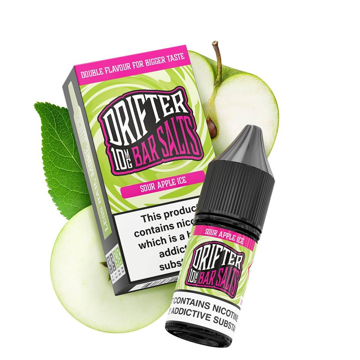 Drifter Bar Salts - Sour Apple Ice 10ml